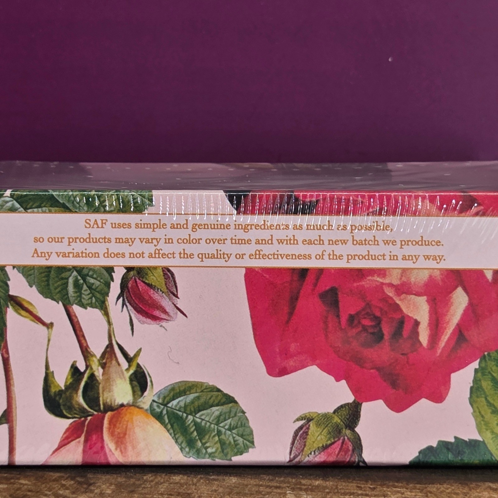 Saponificio Artigianale Fiorentino Italian Rose Soap 10.5oz Handmade Italy New