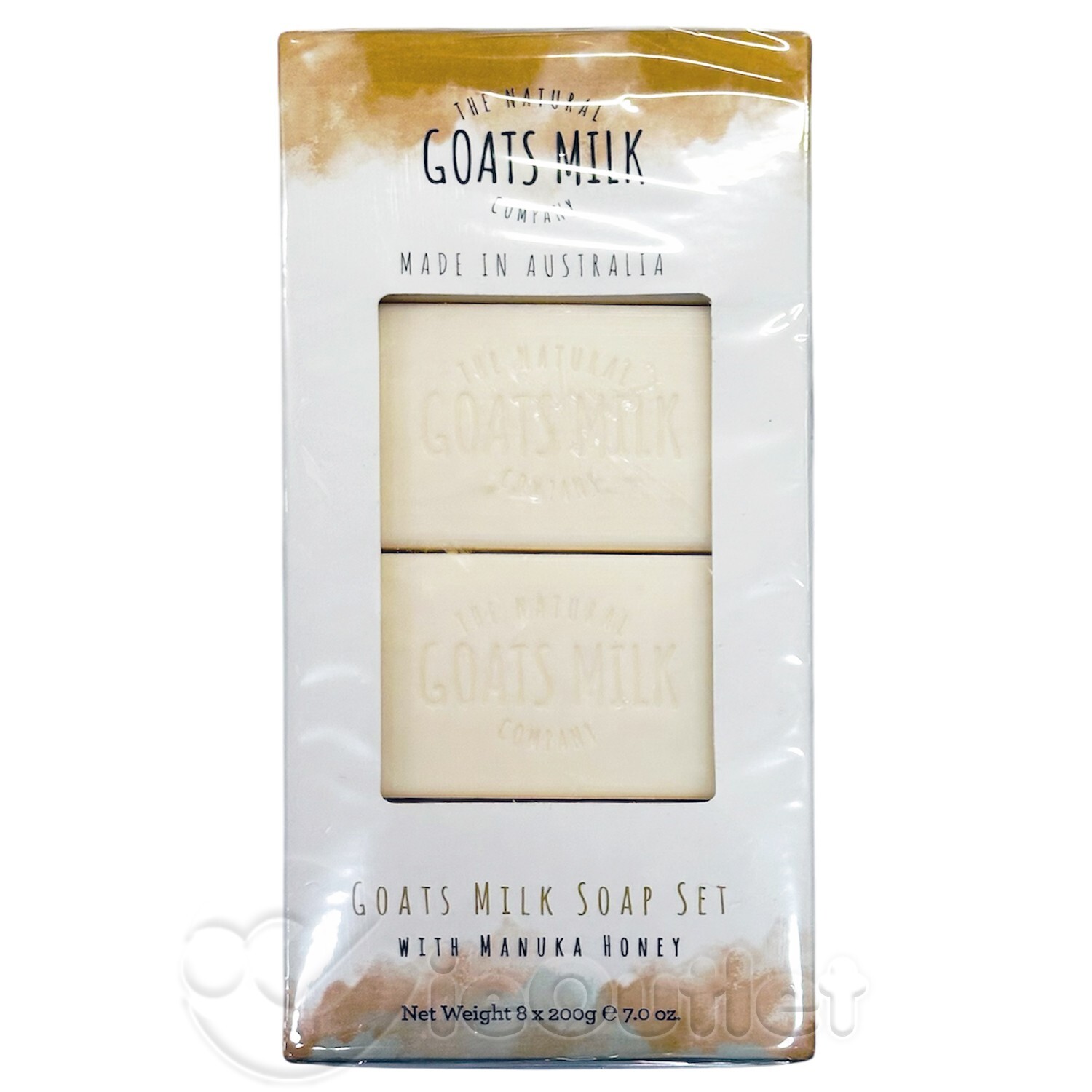 8-PACK The Natural Goats Milk Company Bar Soap Manuka Honey – Made In Australia