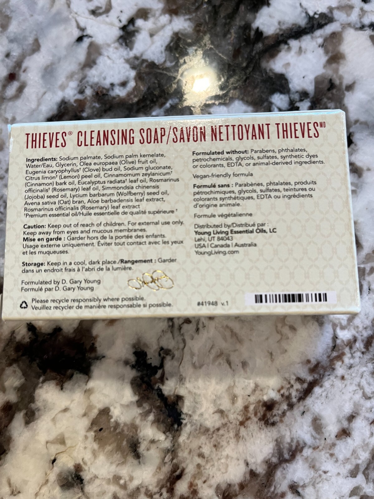 Young Living Thieves Cleansing Soap 100g