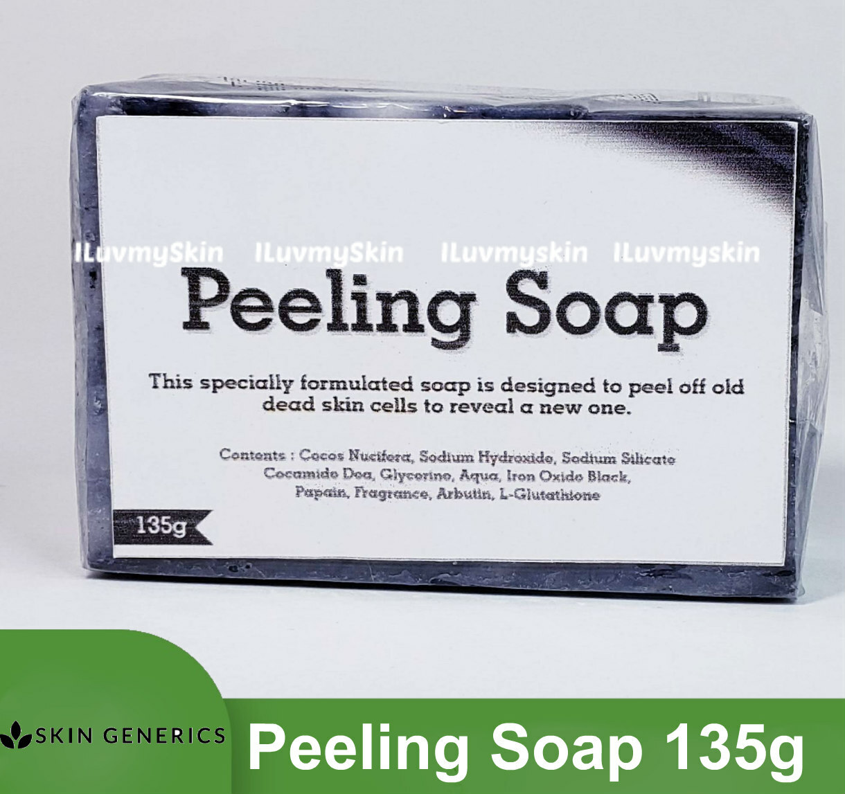 Skin Generics PEELING Ultra Whitening Face & Body Soap (135g)
