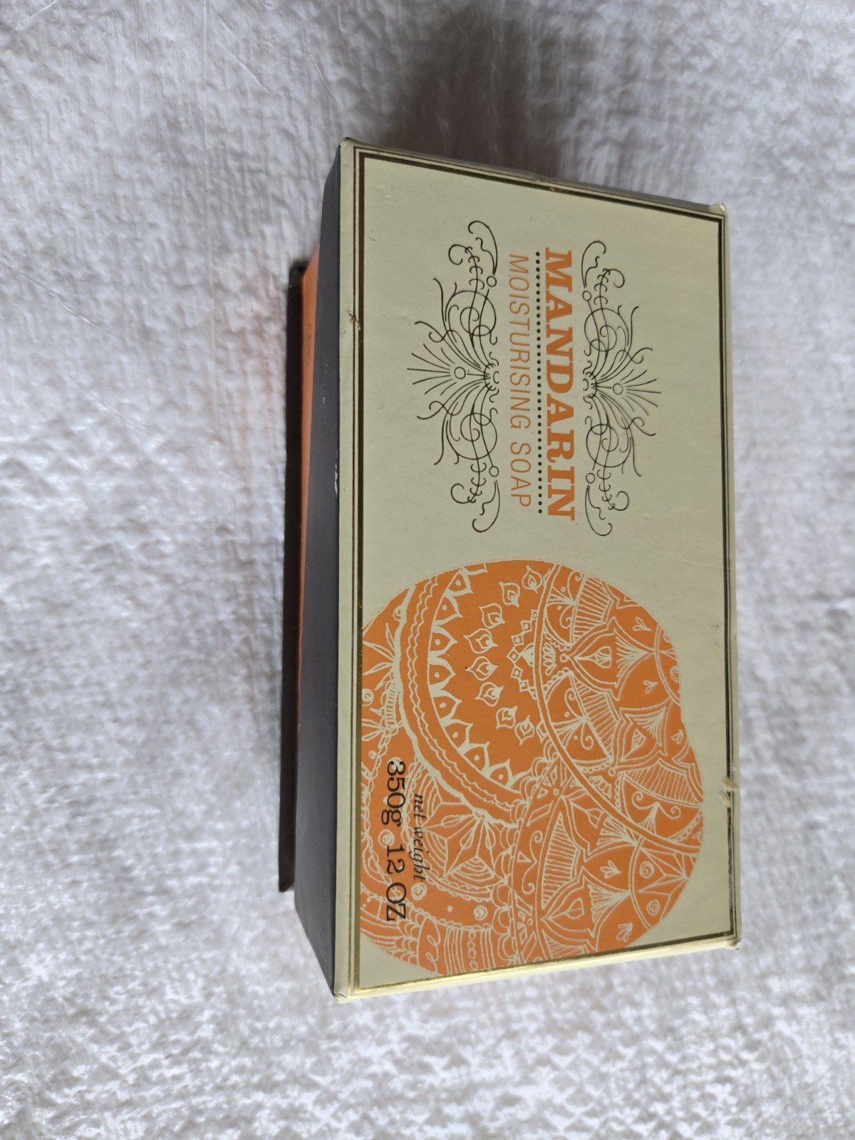 Asquith & Somerset Moisturizing Soap Bar Mandarin Scent 3.5 oz Rectangular
