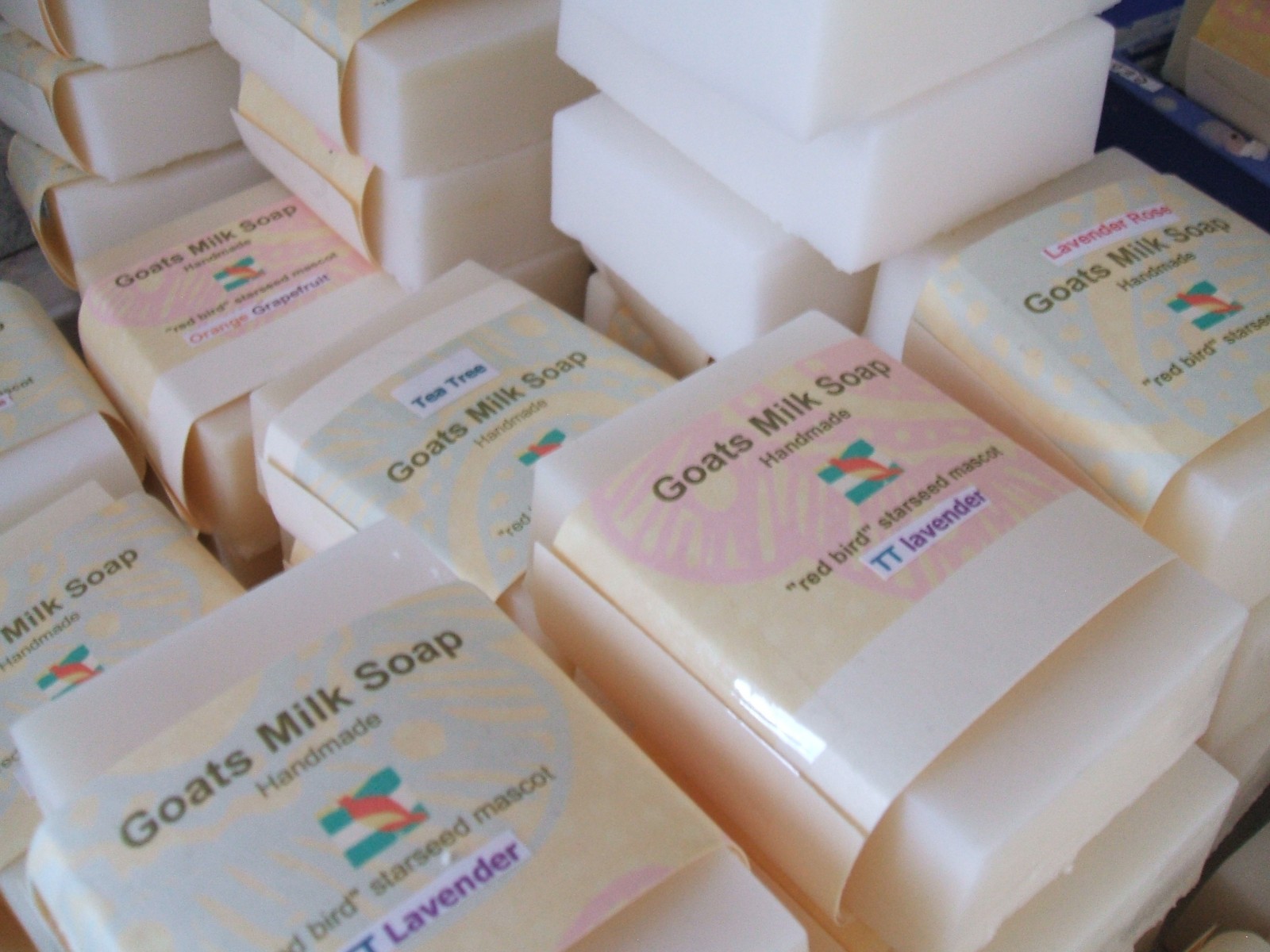 Zelda’s Goats Milk Handpoured with Essential Oils Sets of 4 Bars 5oz Each