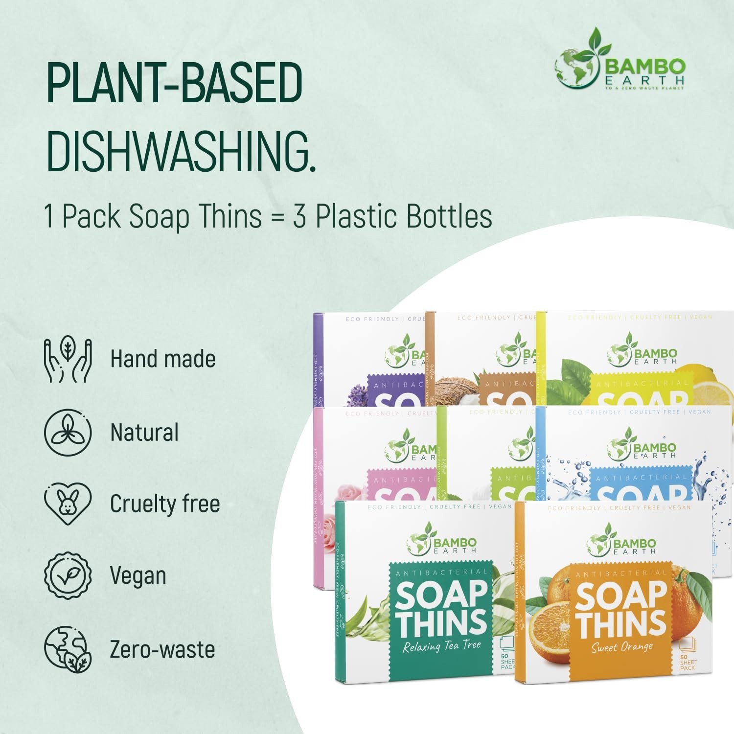 400 Sheets Paper Soap Strips For Hand Washing – 8 Pack Portable Pocket Travel…