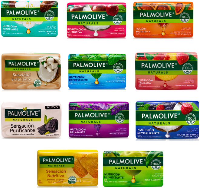 4 unit – Palmolive – Soap Bars 120 gr – Pick Scent