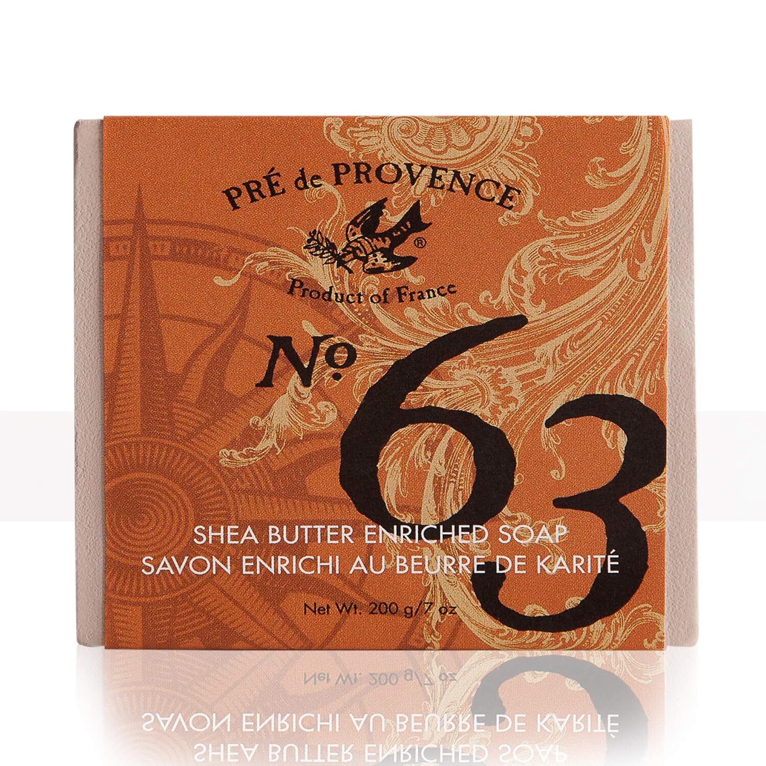 Pre de Provence No.63 Men’s Collection, Soap Cube