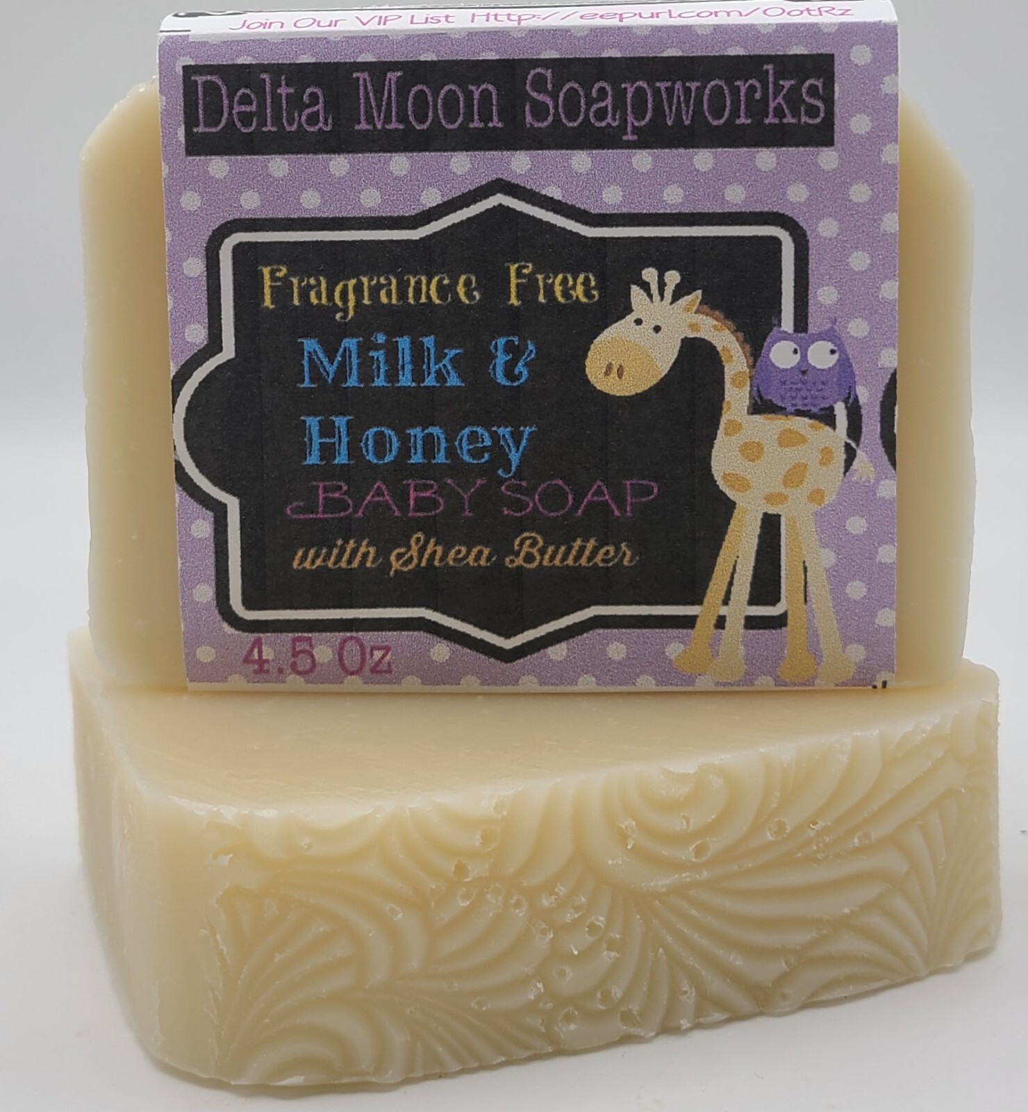 Handmade Fragrance Free Goat Milk Soaps, Shea Butter, Oatmeal, Ships Fast
