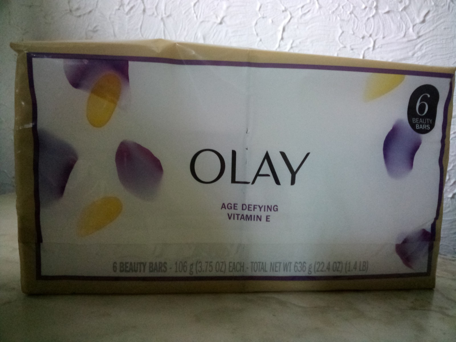Olay Vitamin E Skin Hydrating & Moisturizing Cleansing Bar Soap 3.75Oz (6 Count)