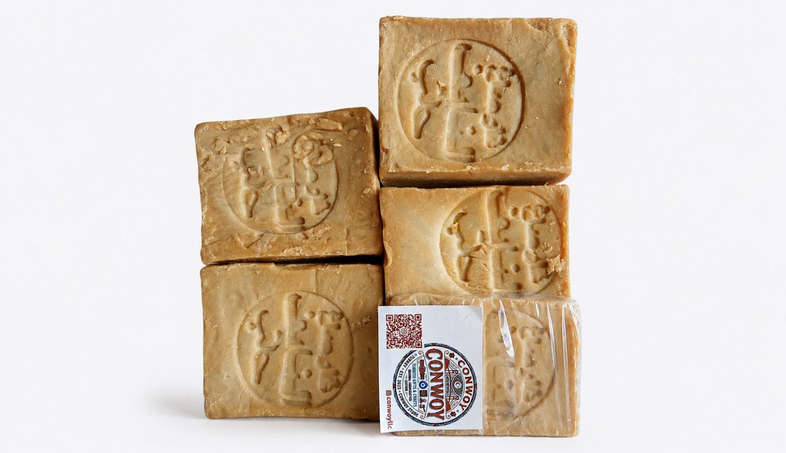 Authentic Aleppo-Soap Bundle Olive Oil Laurel Berry Free Shipping To USA