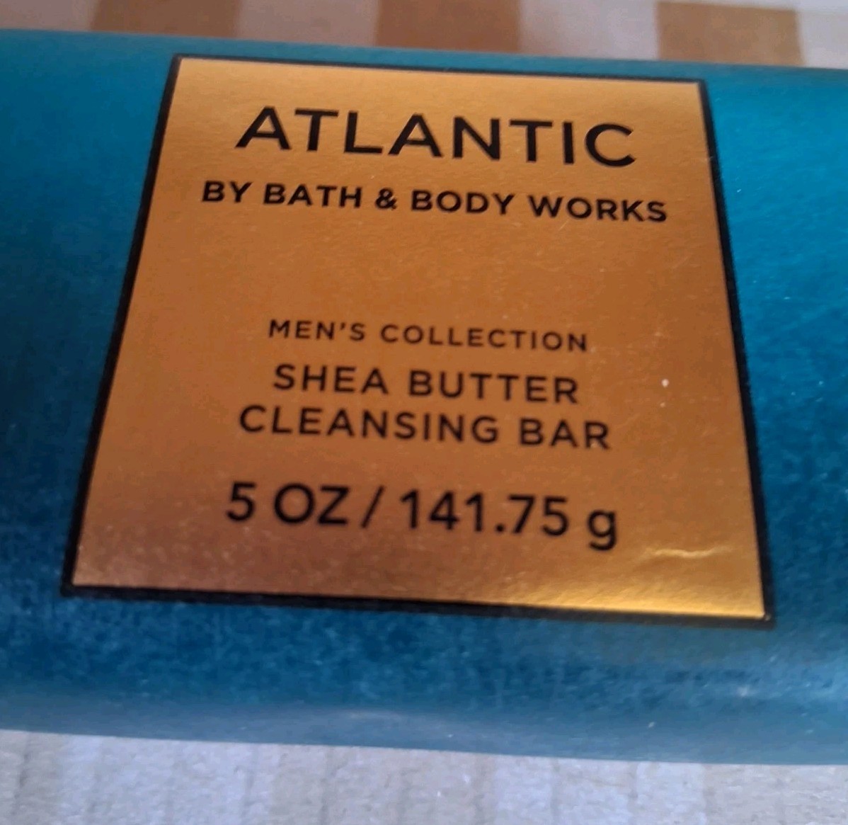 Bath & Body Works Men’s Collection Atlantic Shea Butter Cleansing Bar Soap 5oz.