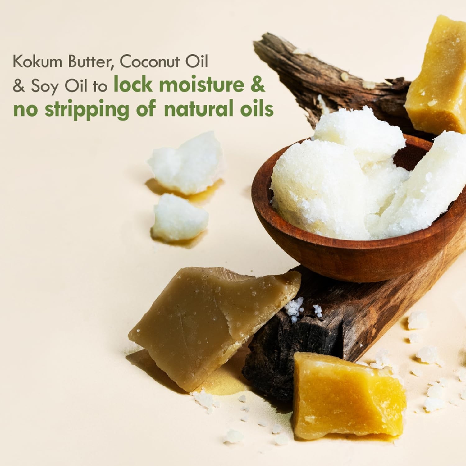 Nat Habit Neem Basil Butter Soap|Cold Processed Ayurvedic Soap with Neem Actives