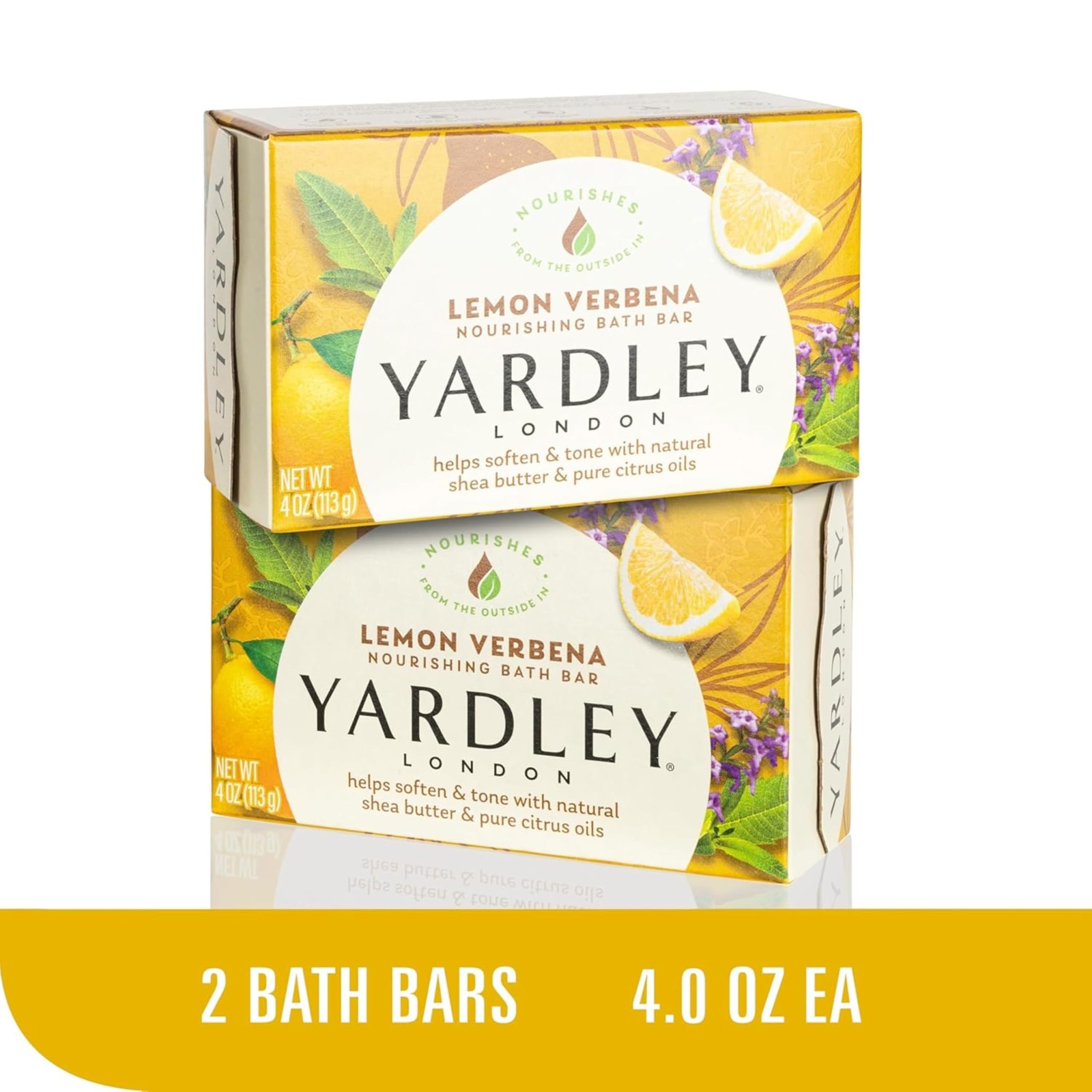 Yardley London Soap Bath Bar Bundle – 42.5 Ounce (Pack of 1), Multi-Colored