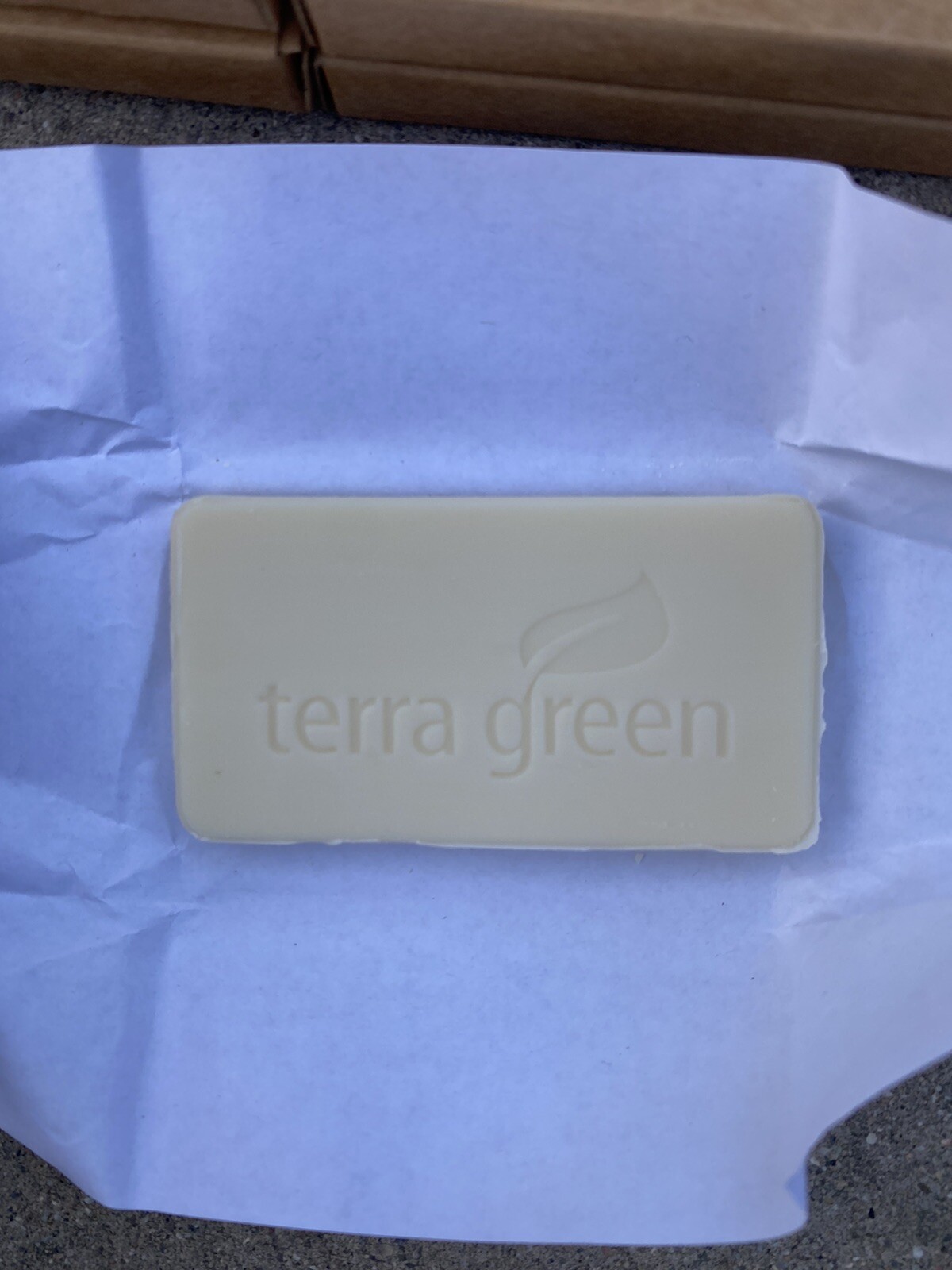 Terra Green Face And Body Soap Bar 1.85 oz Lemongrass Fragrance Lot of 10 Bars