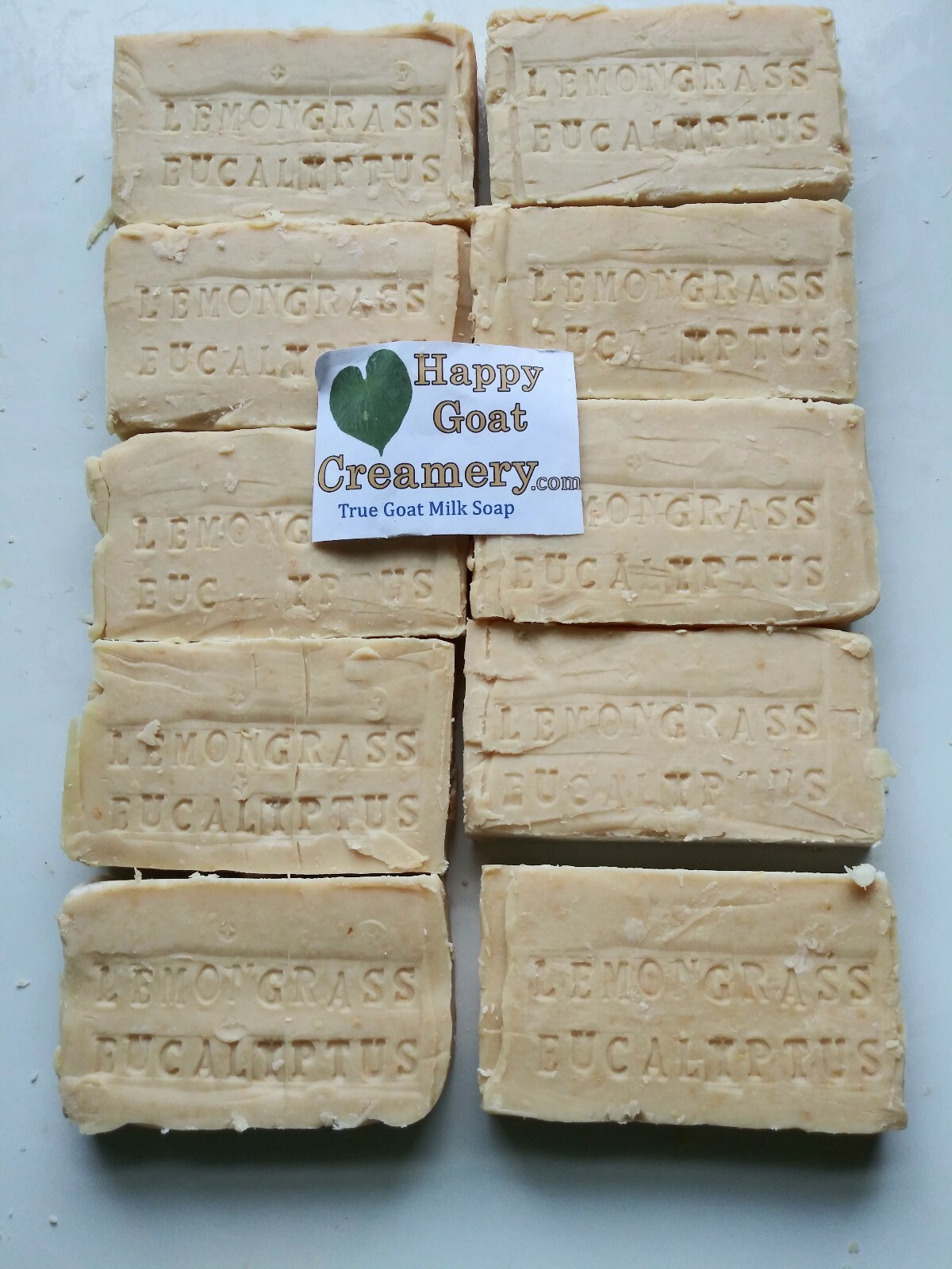 10 BARS GOAT MILK SOAP YOUR PICK VEGETABLE OIL HAPPY GOAT CREAMERY CHEAP FUN NEW