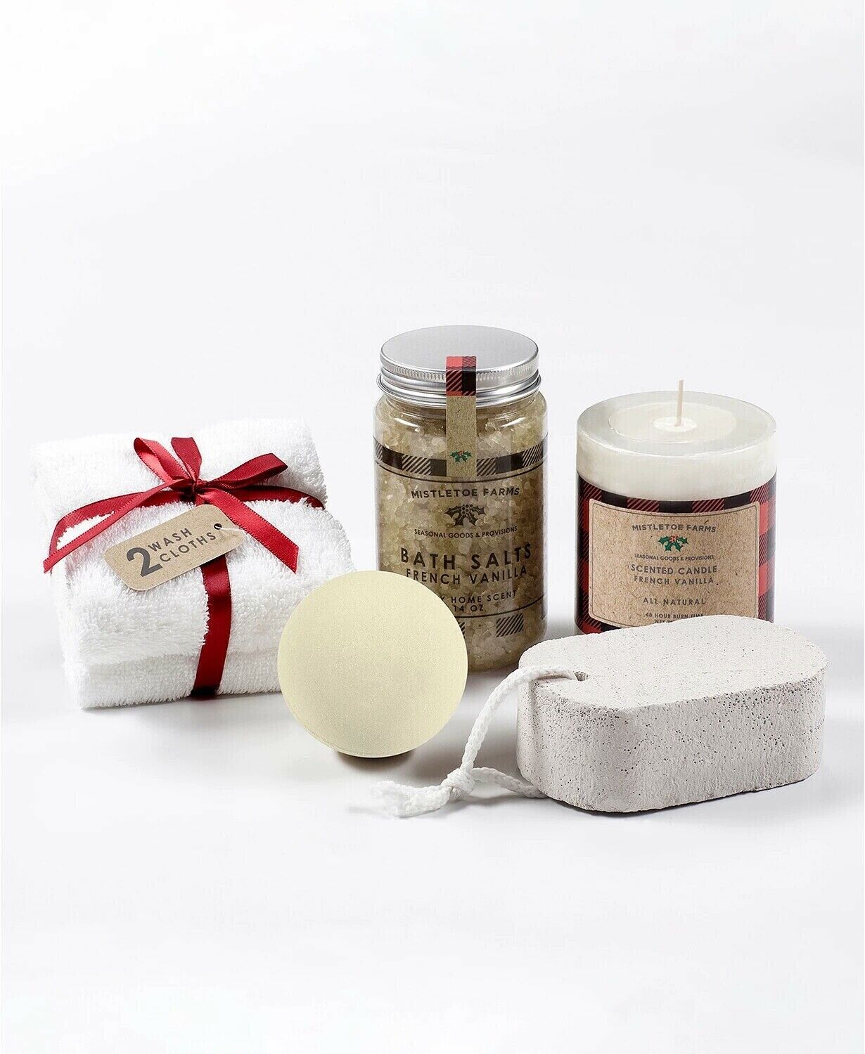 Spa Gift Set Mistletoe Farms 6 Piece Holiday Spa Gift Sets for her / him
