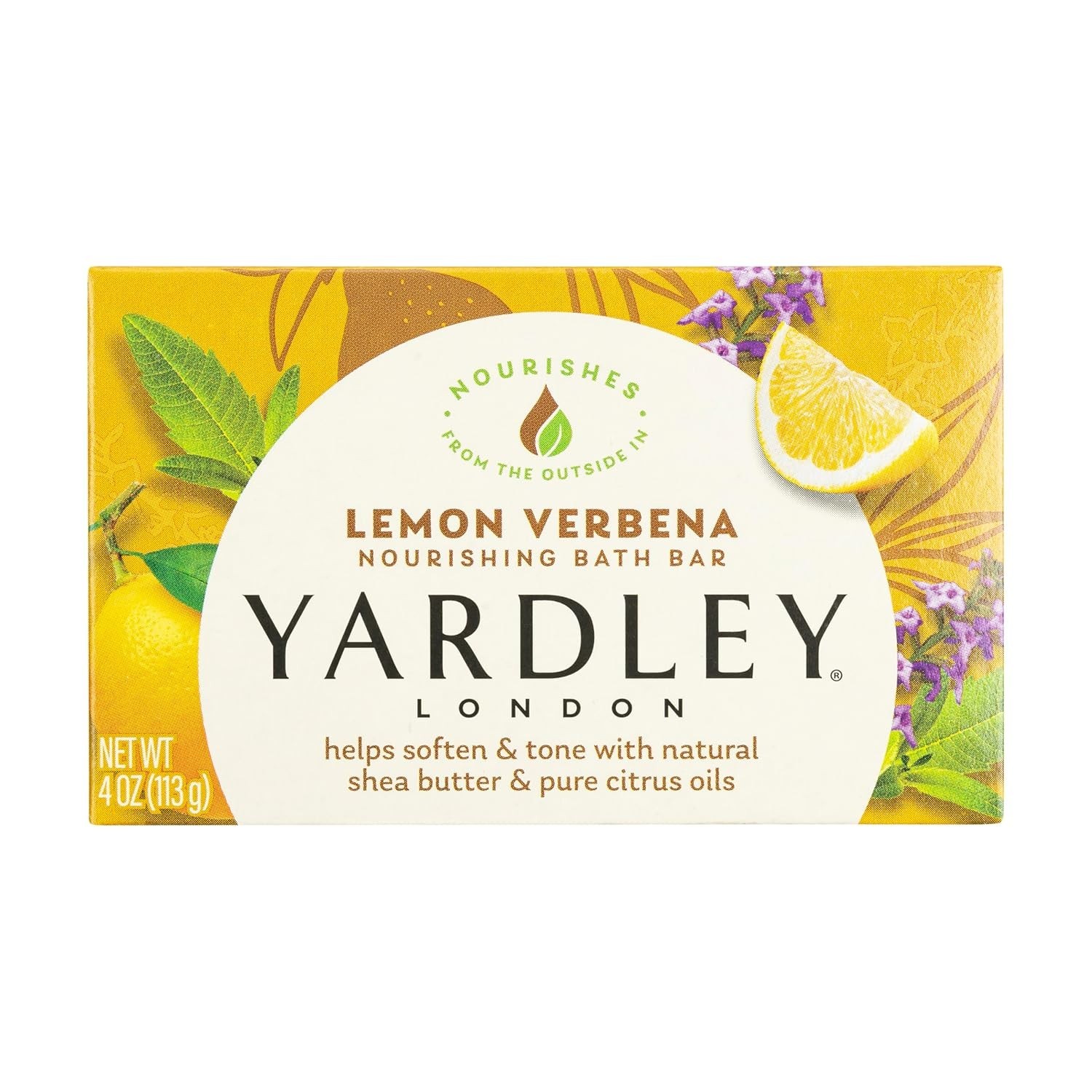 Luxurious Lemon Verbena Bath Bar – Organic & Cleansing, 4 oz for Whole Body