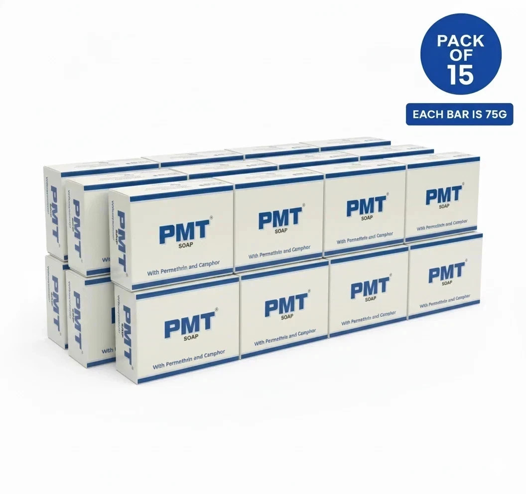 15 Pcs X PMT soap Permethrine Soap For All Skin Types 06/2027 expiry