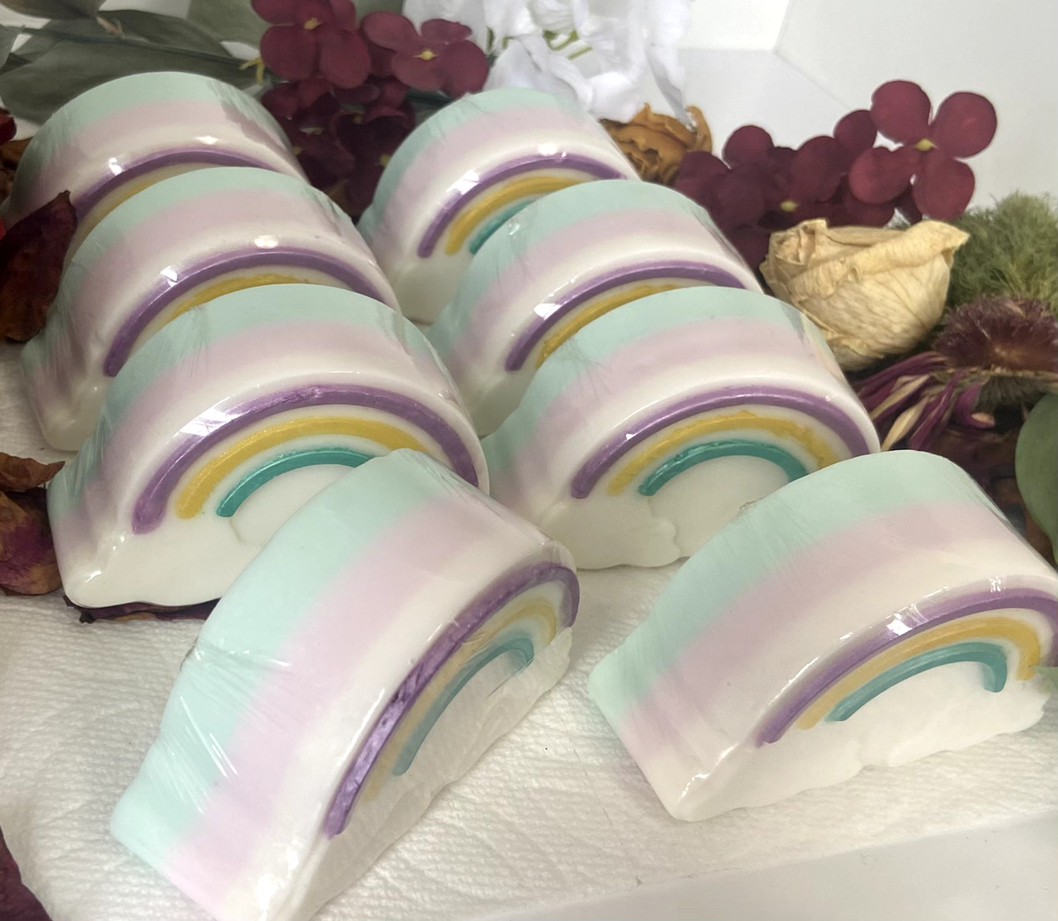 Baby Powder Rainbow Baby Buttermilk Handmade Soap Bar