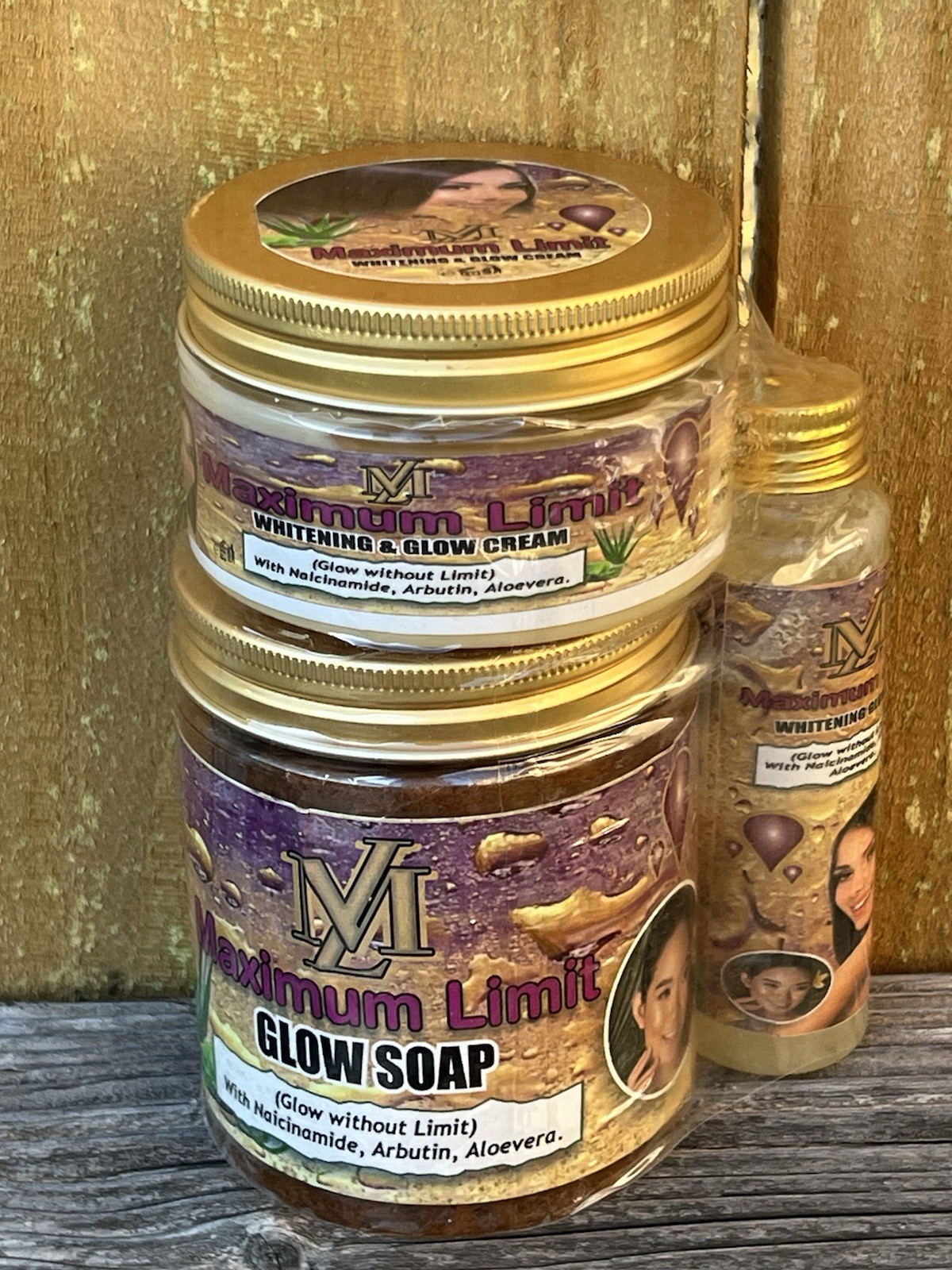 3 In 1 maximum limit glowing soap Combo, Lotion, Soap And Serum