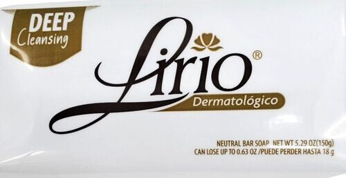 Lirio Dermatologic Cleansing Bath/Body soap- 5.29 oz (150g)