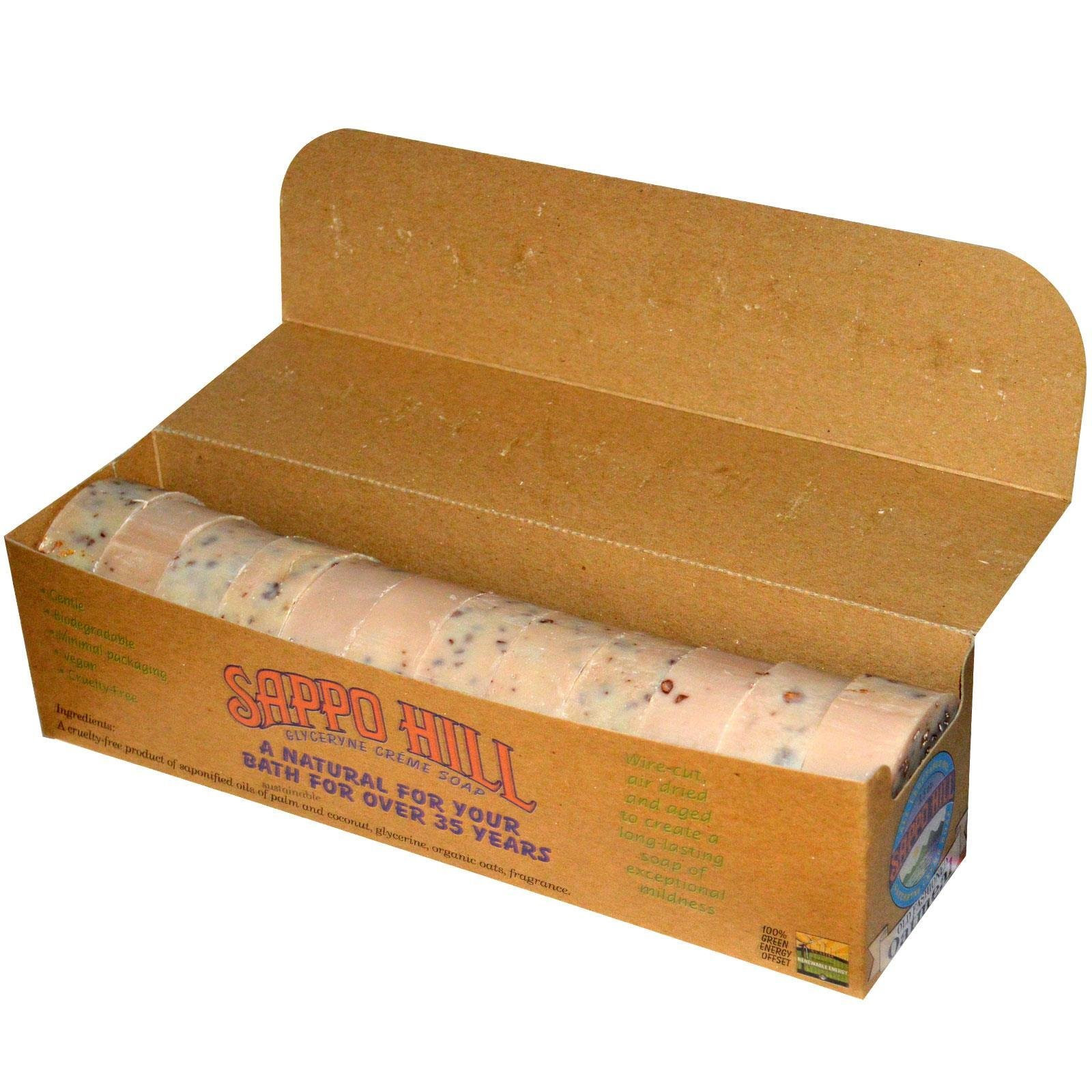 Sappo Hill Oatmeal Old Fashioned Soap 3.5 oz Natural Skin Cleaning Agent