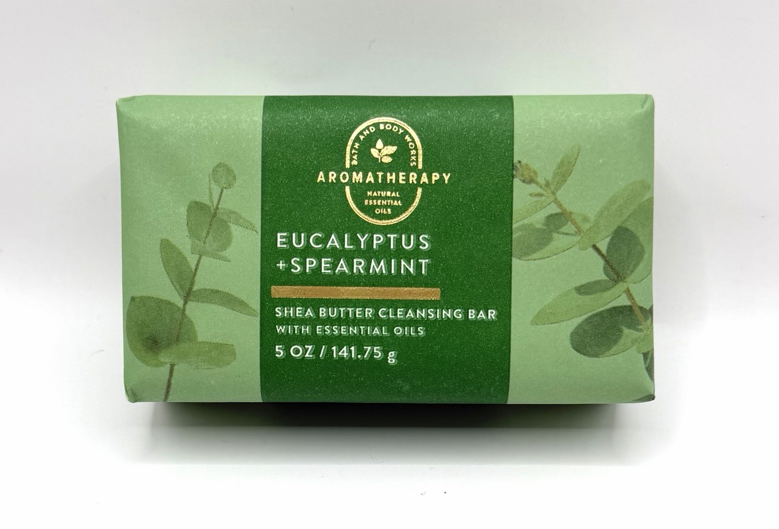 Bath & Body Works Aromatherapy Eucalyptus + Spearmint Shea Butter Cleansing Bar