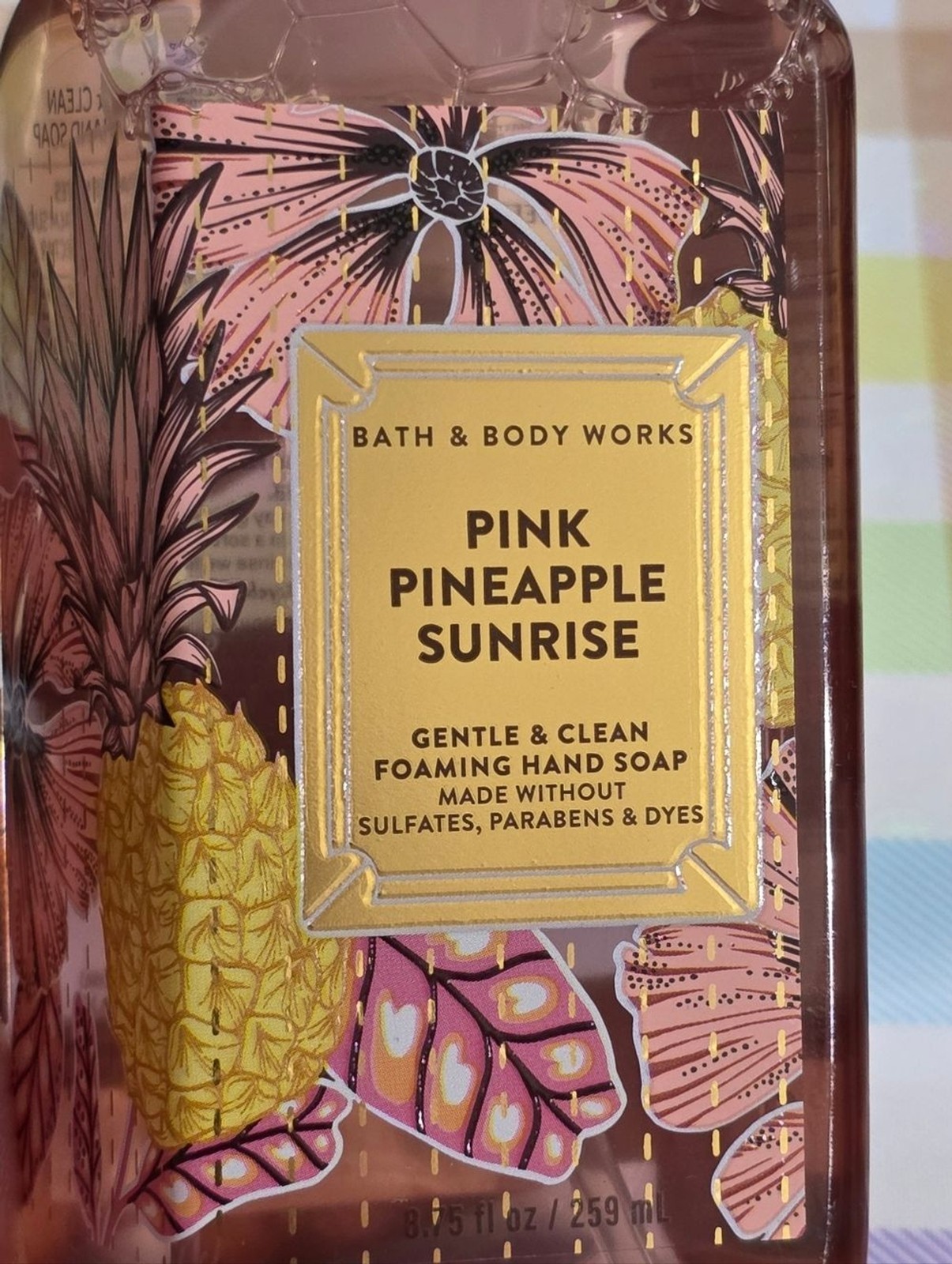 Bath Body Works Pineapple & Coconut Variety Tropical Foaming Hand Soap Set of 3