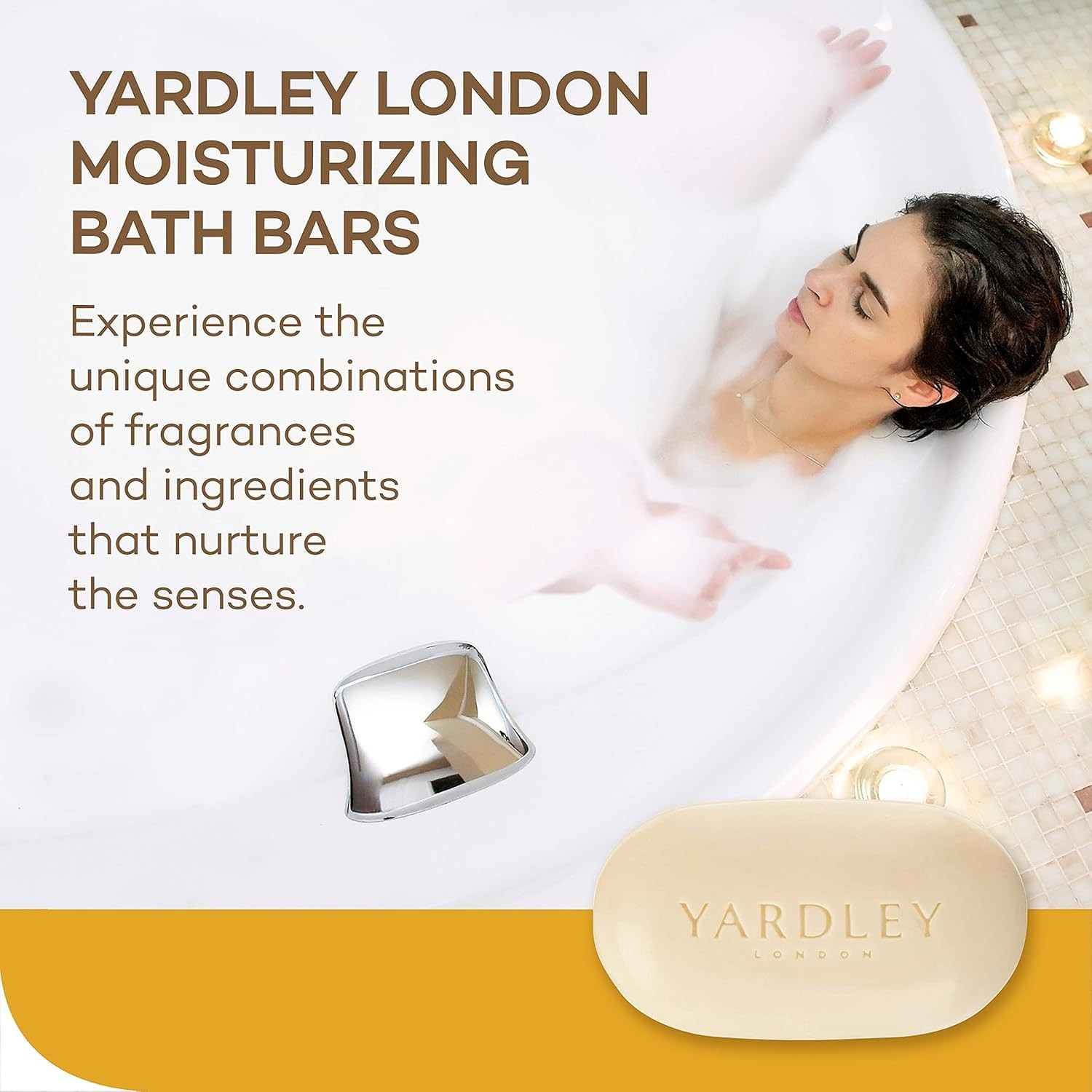 Luxurious Lemon Verbena Bath Bar – Organic & Cleansing, 4 oz for Whole Body