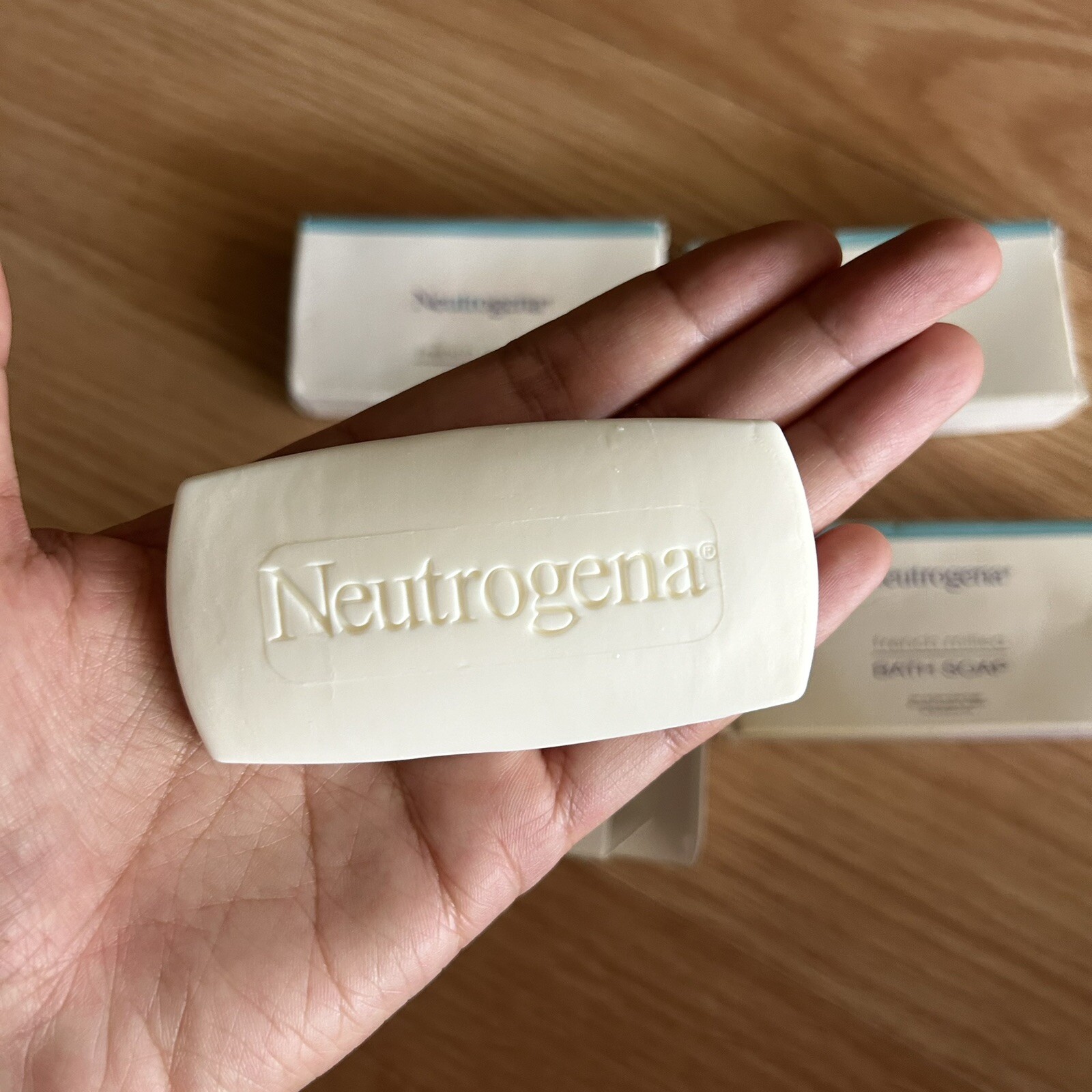 NEW Neutrogena French Milled Soap & Bath Soap Bar BUNDLE 4 Piece