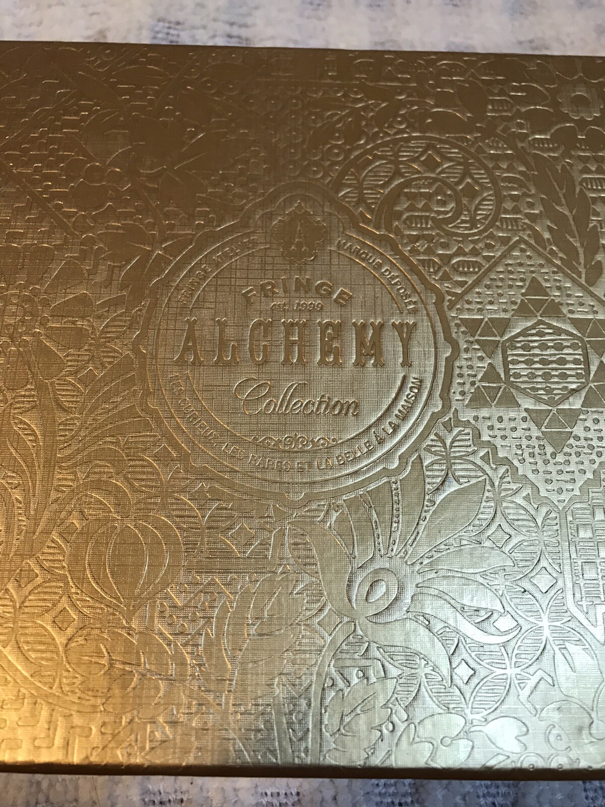 Fringe Alchemy Savon Vanilla Orange Luxury Scented Soap W.TRAY + CANDLE NEW!