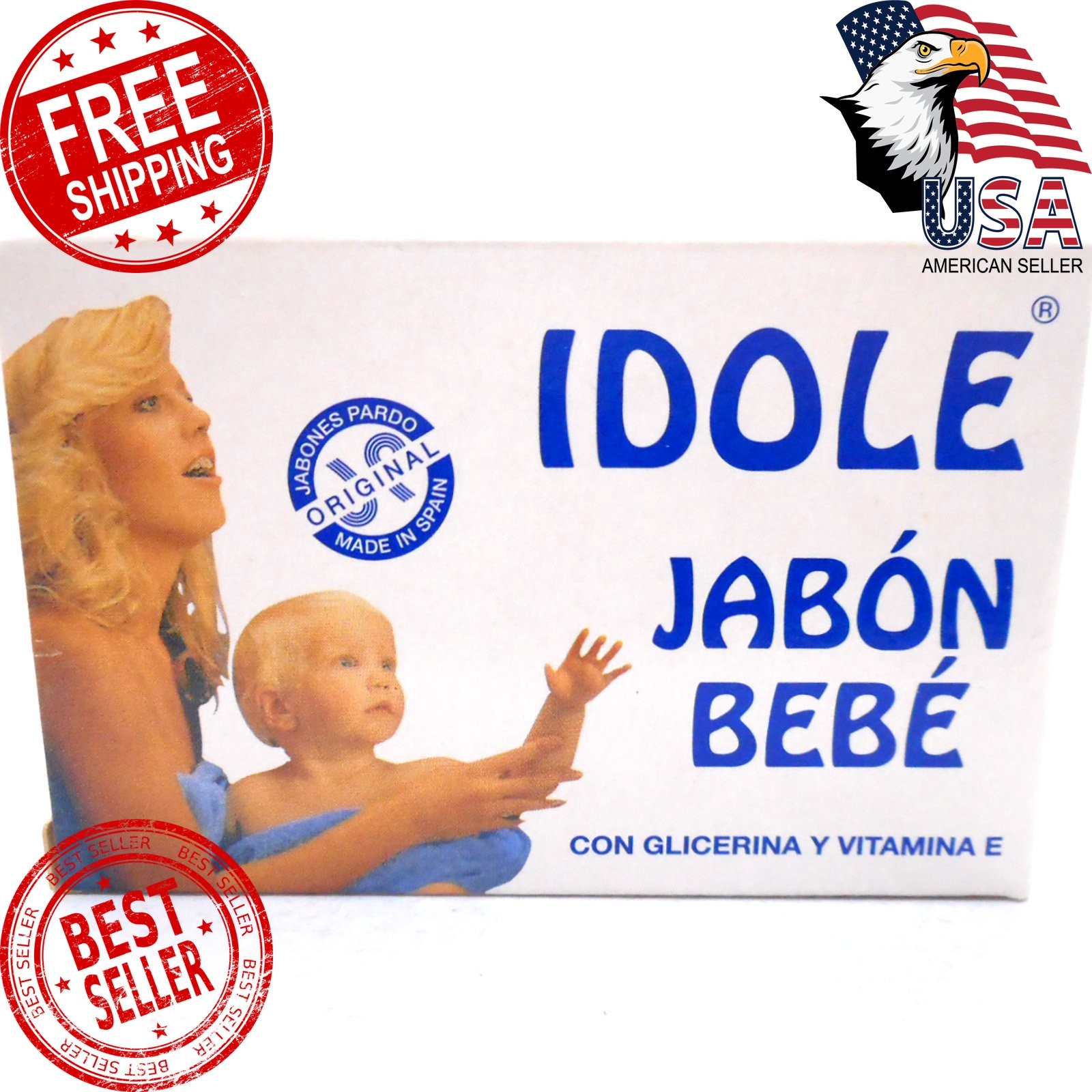 Idole Exfoliating Soap Bebe 2.65 oz