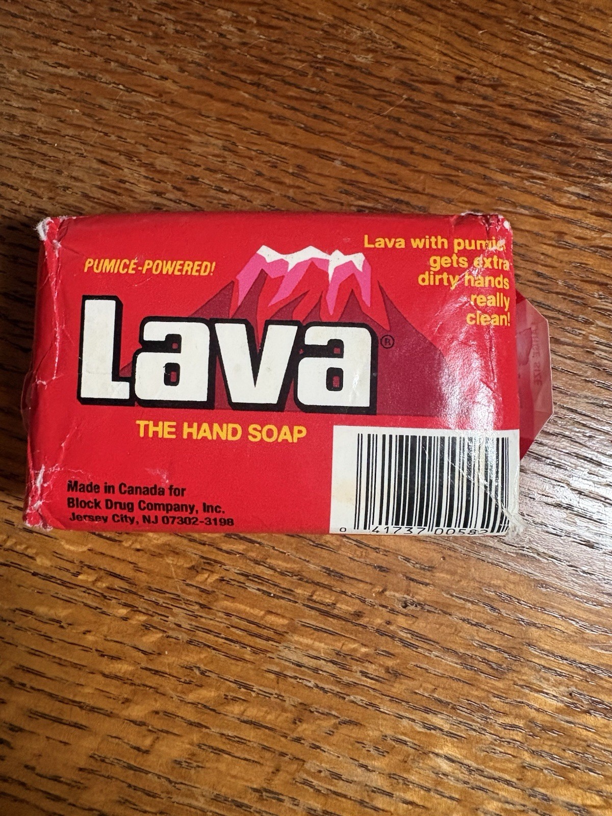 Vintage Lava Pumice Powered Hand Soap Bars Regular Size Sealed 4 OZ USA