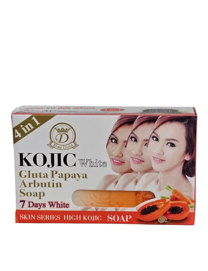 Authentic Kojic Gluta Papaya Arbutin 7 Days Soap Lightening Whitening New Result