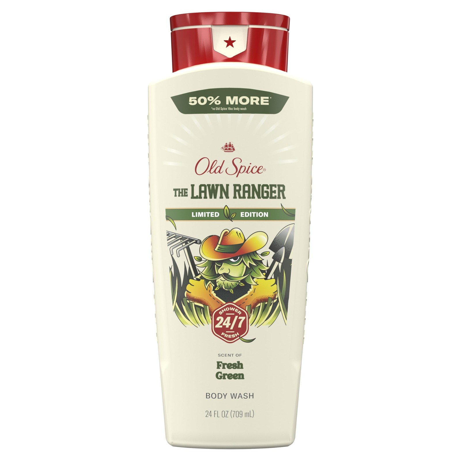 Old Spice Body Wash for Men, Summerdudes, 24/7 24 Ounce (Pack of 1), Beige