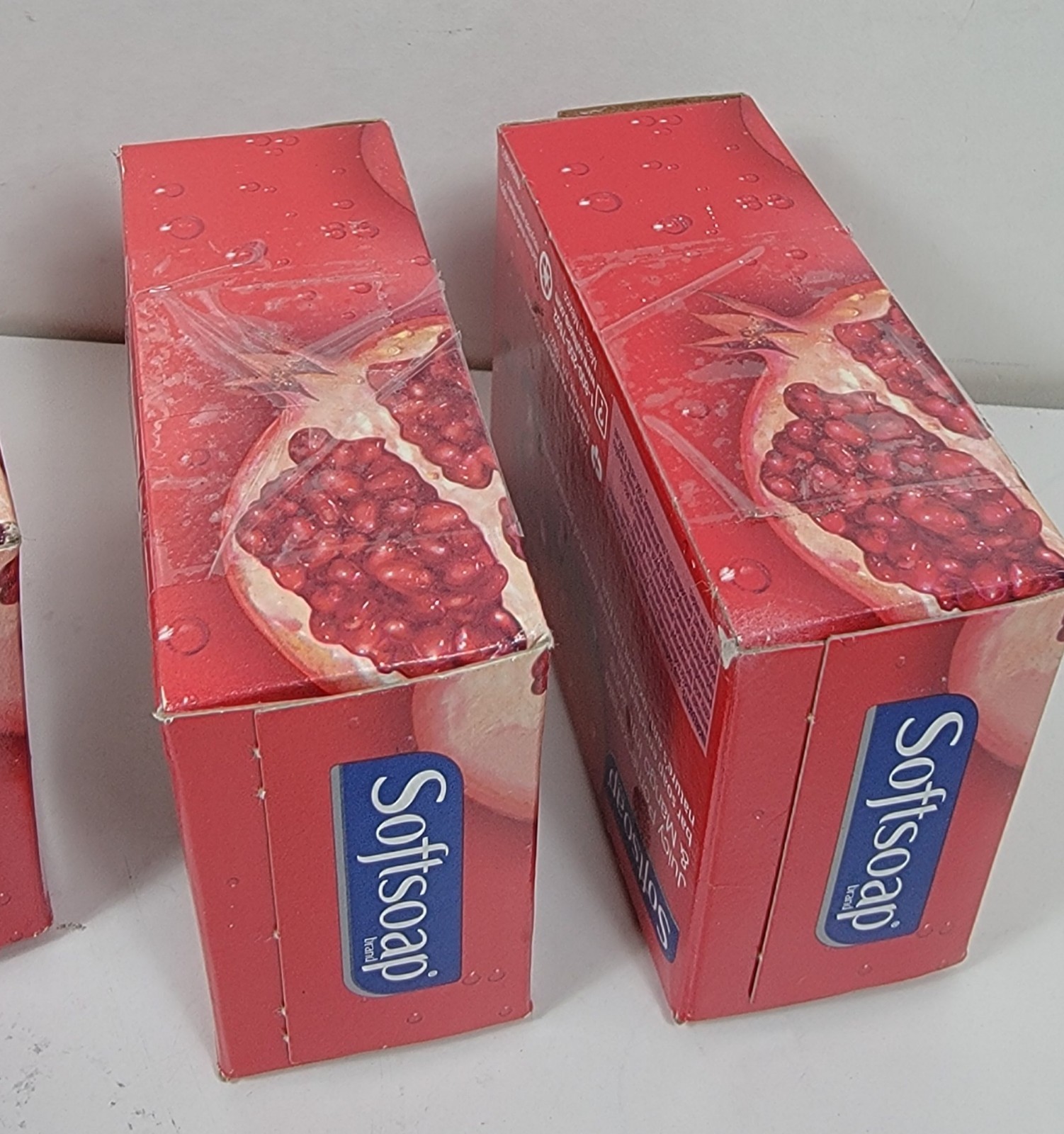 SOFTSOAP DISCONTINUED JUICY POMEGRANATE MANGO (LOT OF 4) SOAP BARS *READ FULLY*