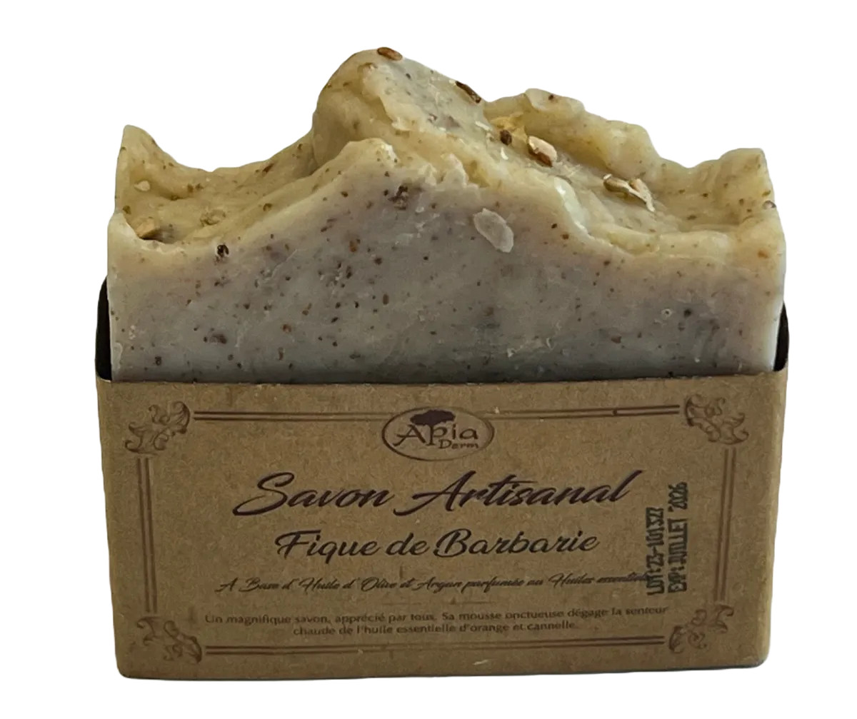 Fique de Barbarie (Prickly Pear) & Argan Artisanal Handmade Soap – 120g