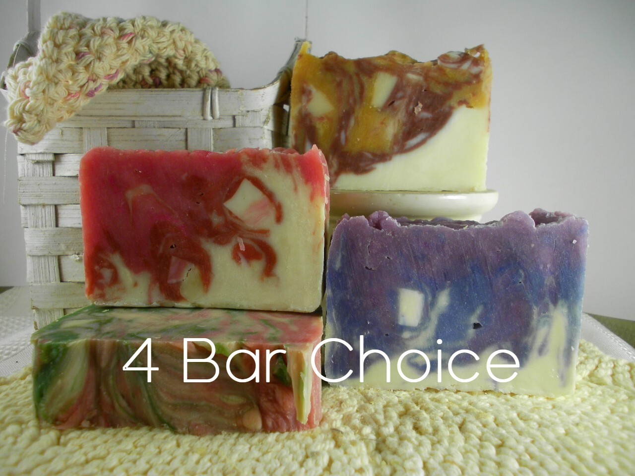 4 Bars Goat Milk Soap Your Choice Organic Natural Soap Handmade Homemade