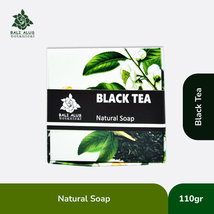Bali Alus, Natural Soap, 110g, Black Tea (Pack of 1)