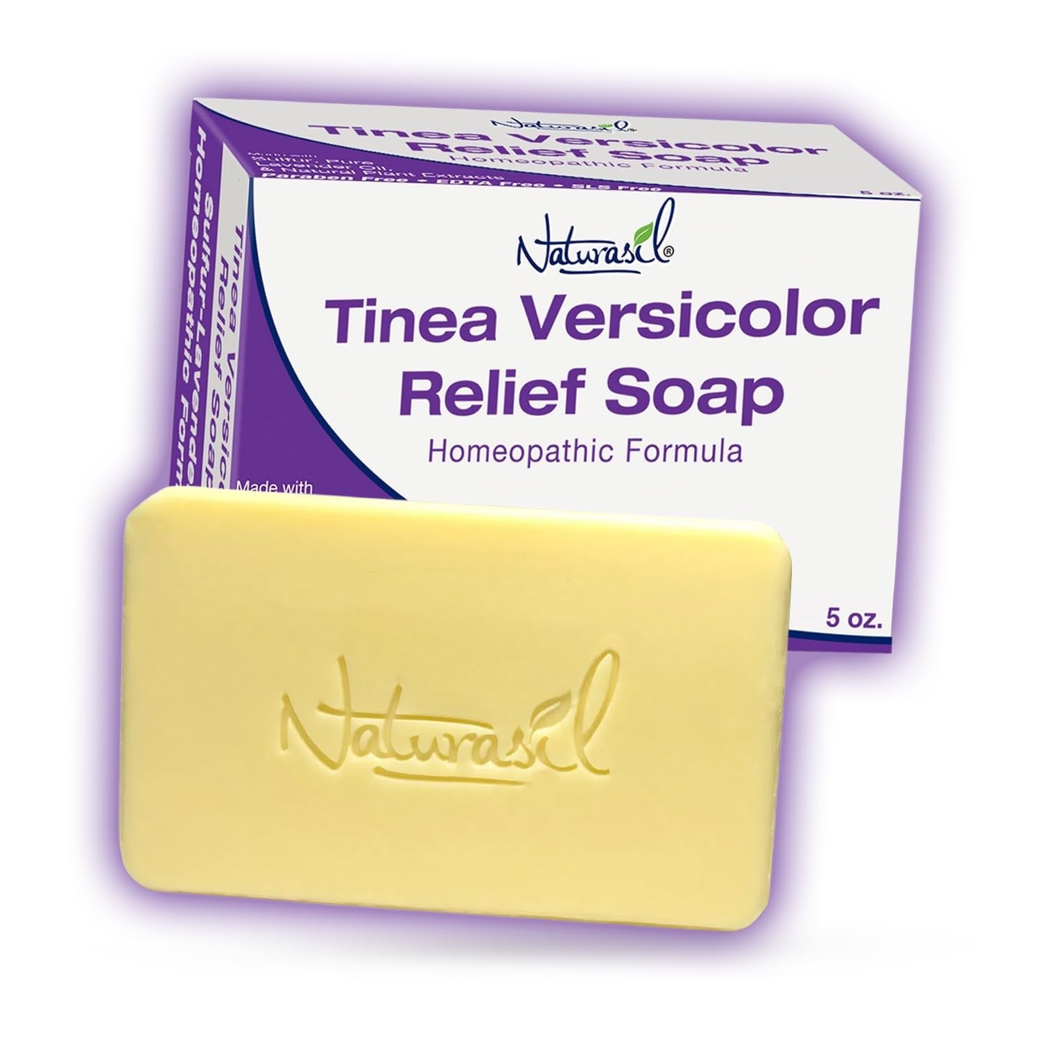 Natural Tinea Versicolor Relief Soap – Anti-Itch Sulfur Bar for Ringworm, Jock I