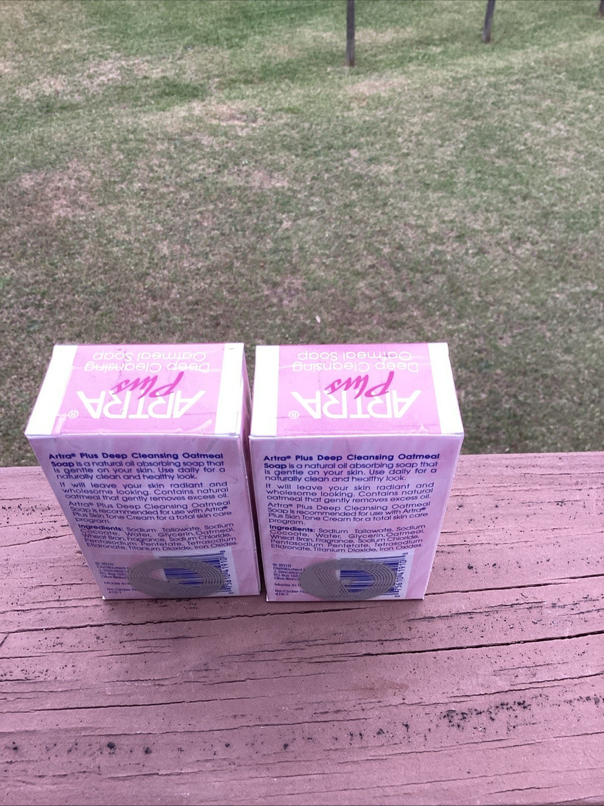 Artra Plus Deep Cleansing Oatmeal Soap 3.6 Oz. Each Lot of 2