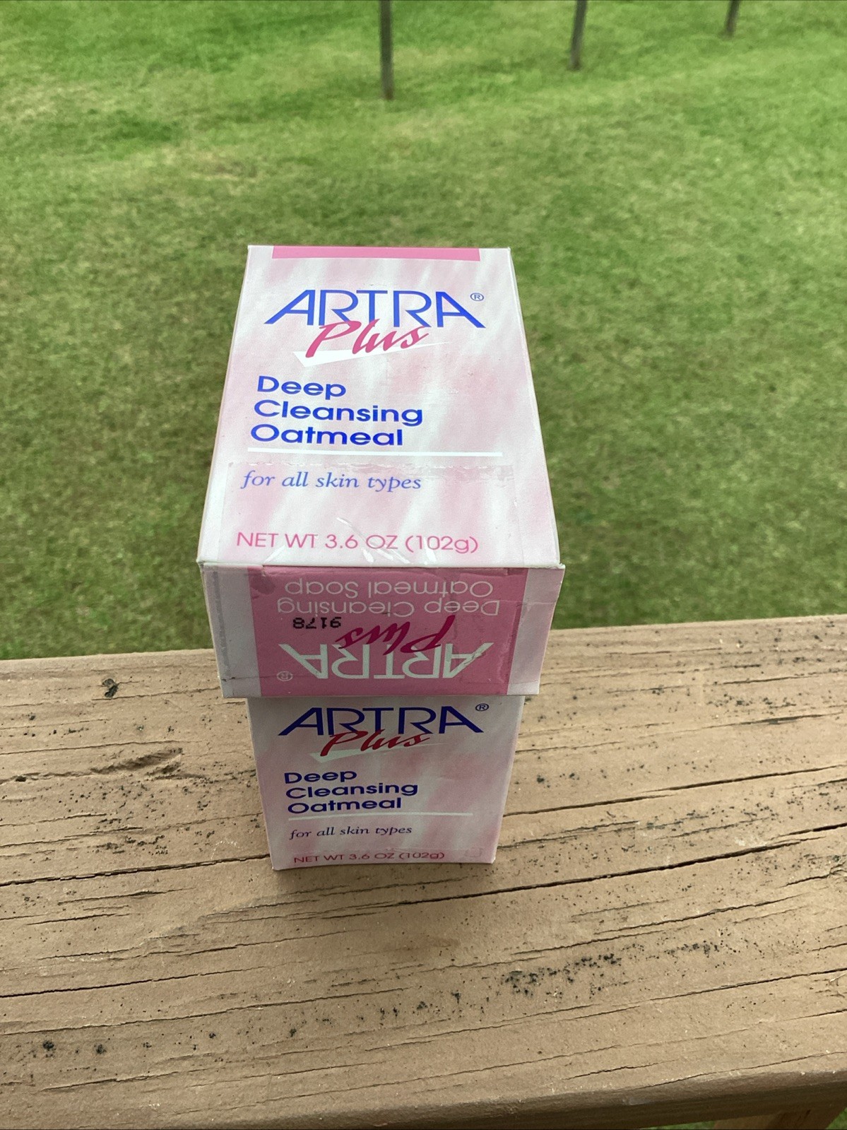 Artra Plus Deep Cleansing Oatmeal Soap 3.6 Oz. Each Lot of 2