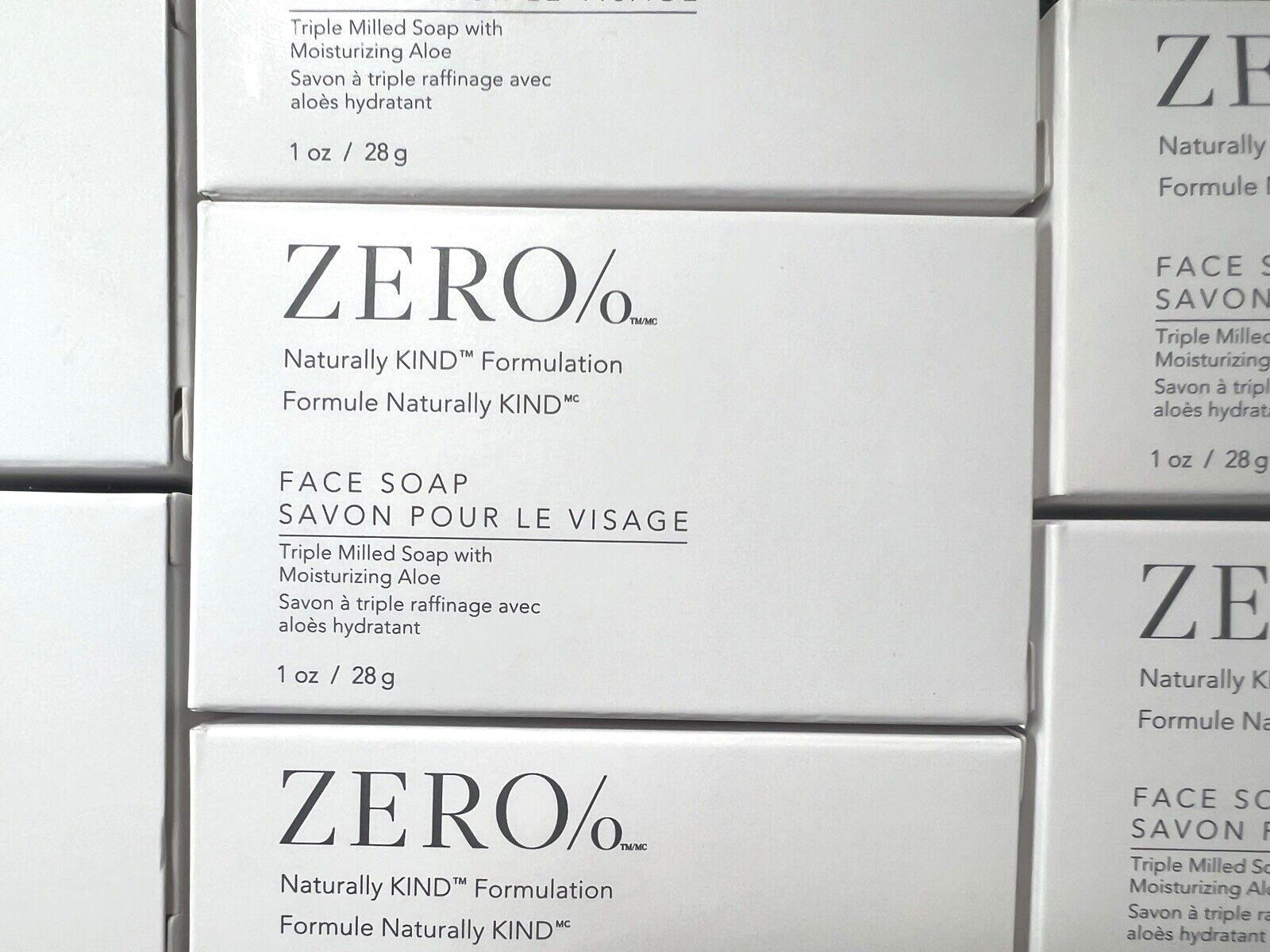ZERO% Gilchrist & Soames Naturally KIND Face Soap, 1oz, Travel Size CHOOSE QTY.