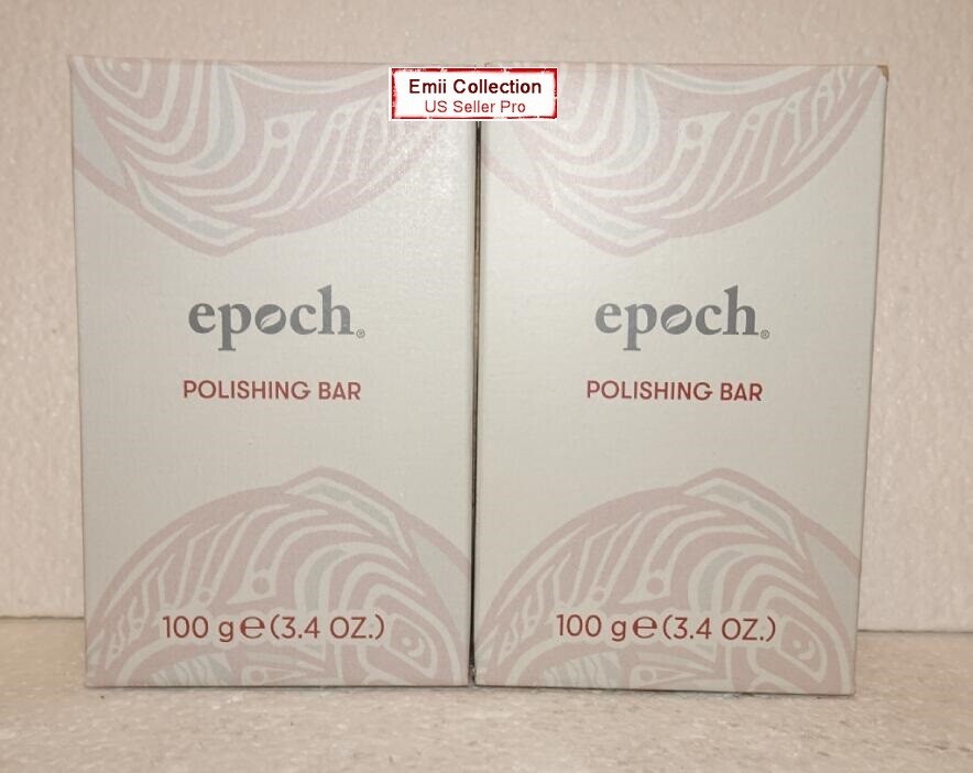 Nu Skin Nuskin Epoch Polishing Bar Soap 3.4 oz 100 g Sealed (2 Bars)