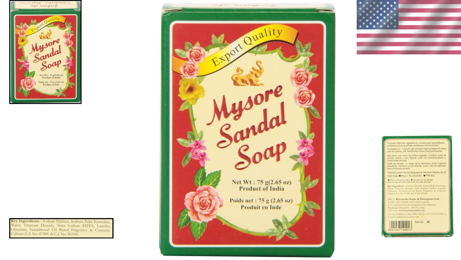 Sandalwood Soap Bar Set of 12 – Chemical-Free Cleansing with Exotic Scent
