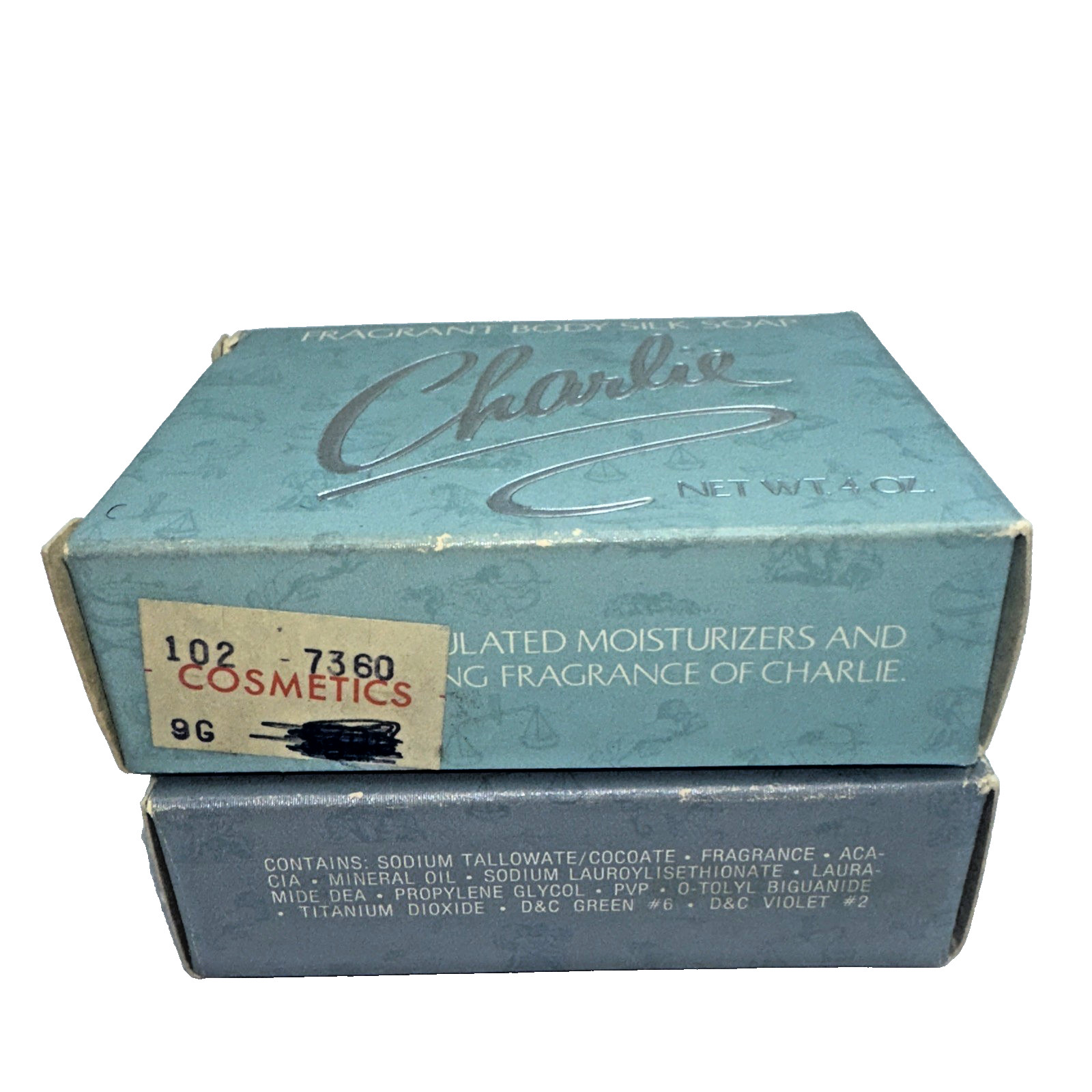Charlie Fragranced Bath Soap & Fragrant Body Silk Bar Soap Mixed Lot of 2 Revlon