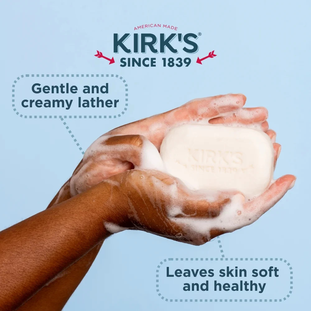 100% Premium Coconut Oil Gentle Castile Soap, Original Fresh Scent, 12 Bars