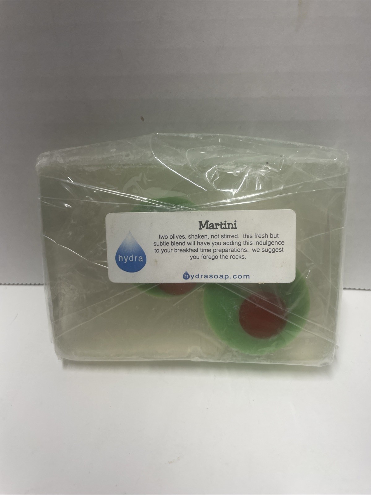 Martini Scented Soap Bar By Hydrasoap See Pics