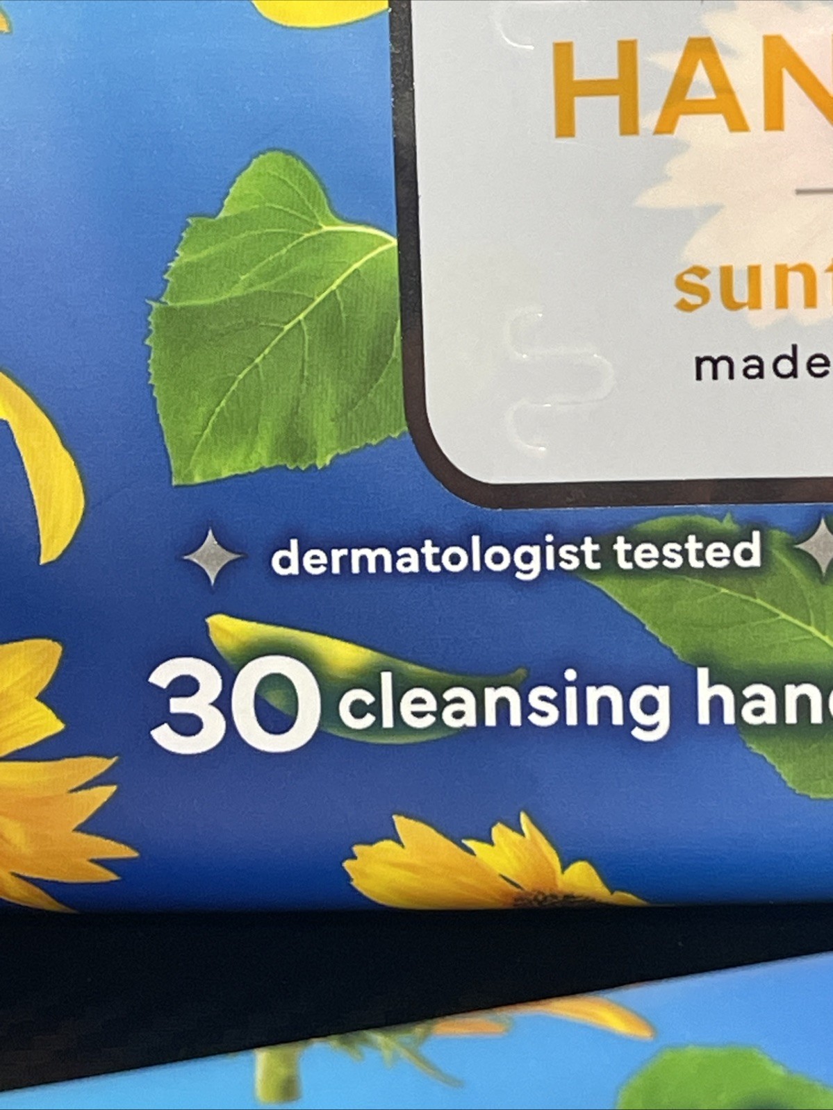 Lot Of 2 Ashley Belle Hand Wipes Sunflower Haze 60 Total New Free Shipping