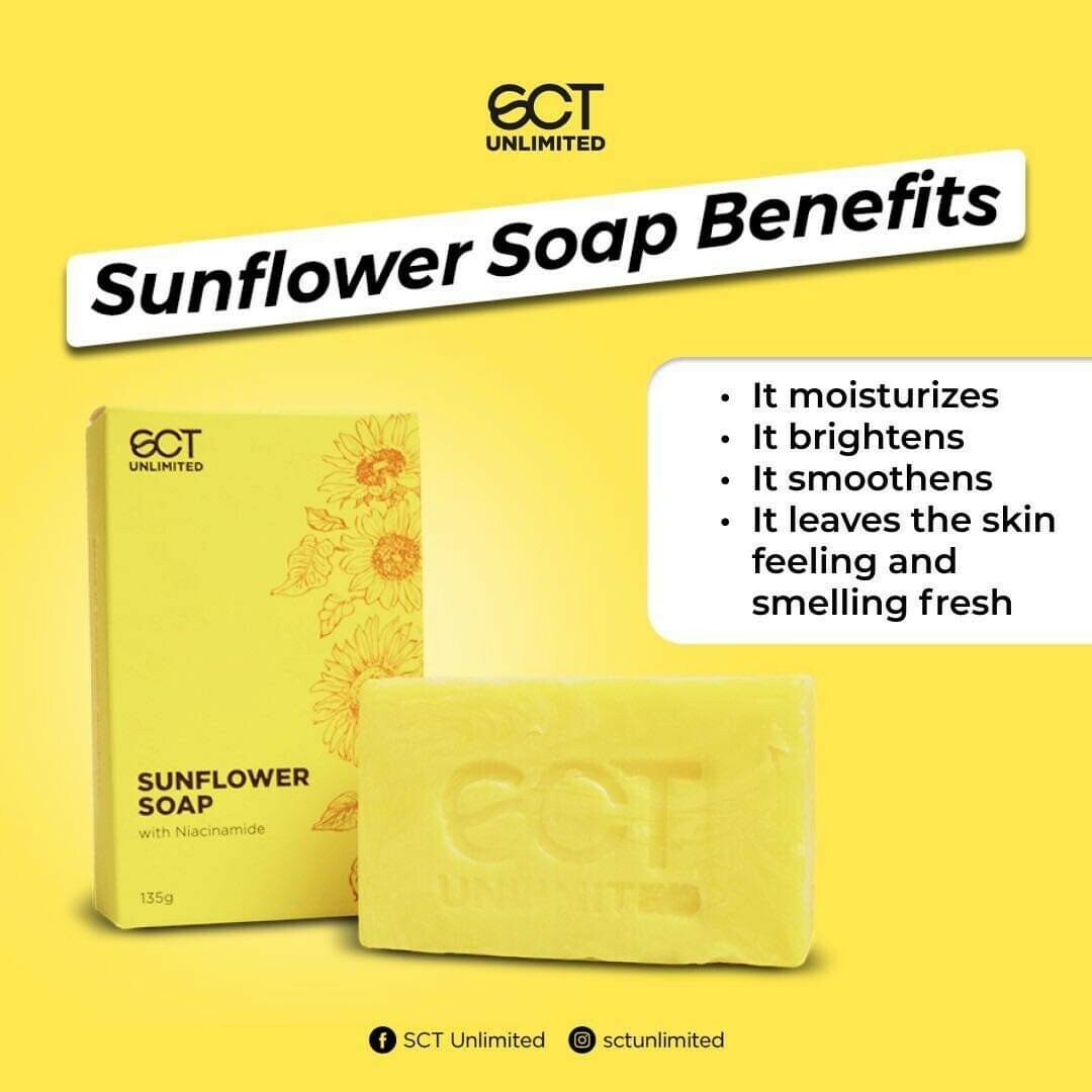 Skin Can Tell Sunflower Kojic Niacinamide Soap