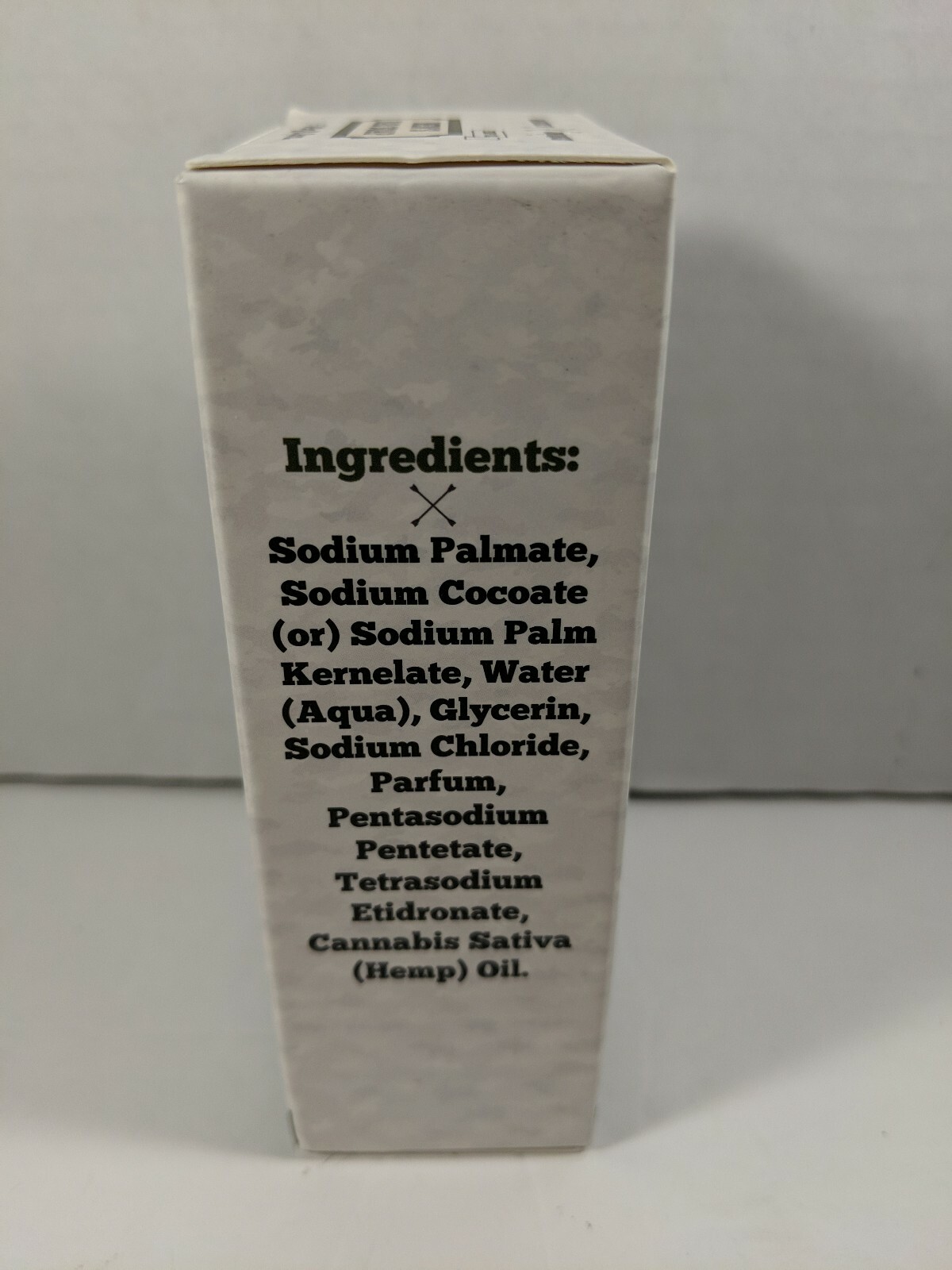 Men’s Beard Body Face Bar Soap Hemp Oil Sandlewood Scent ( Barber’s Unique)