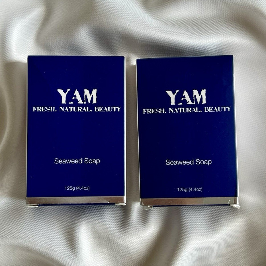 YAM Fresh Natural Beauty Seaweed Soap All Natural 125g 4.4oz Unisex
